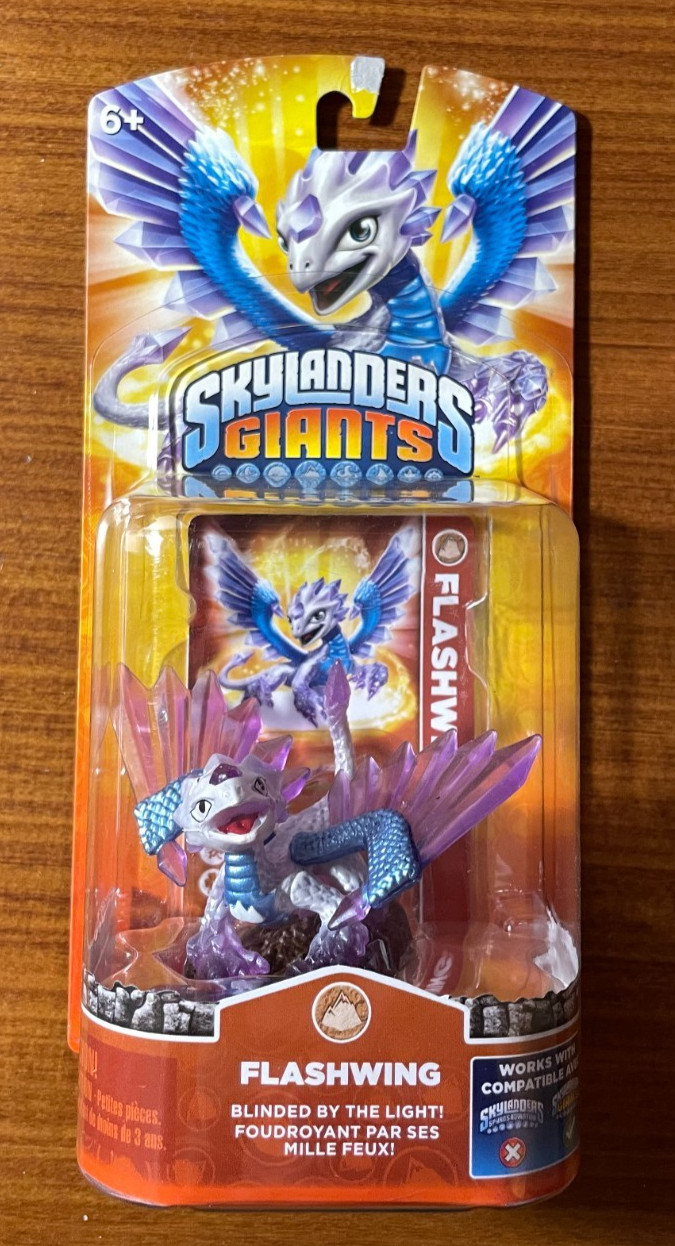 Skylanders Giants FLASHWING Action Figure 2012 Single NEW SEALED