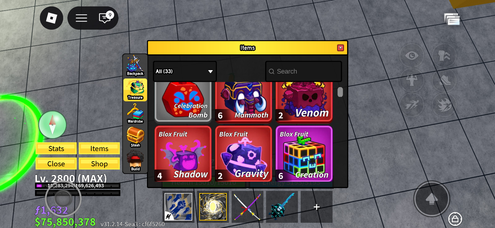 blox fruit account max level all max v4 permanent fruits