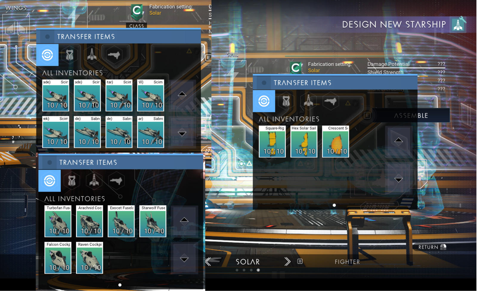 No Man’s Sky – CRAFT ANY SHIP – EVERY NEEDED SHIP PART – (PS4 PS5 XBOX PC STEAM)