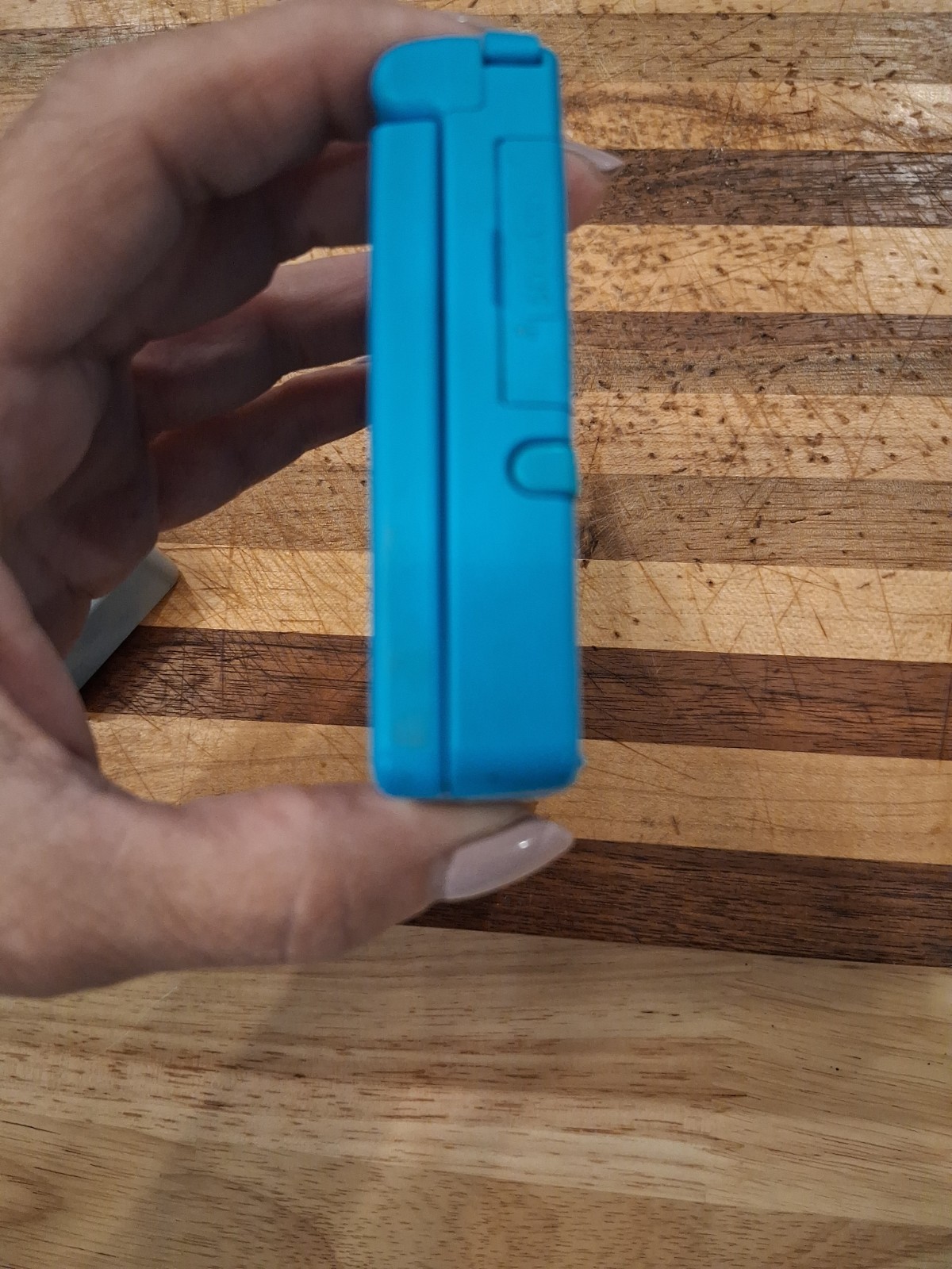 Nintendo DSi TWL-001 Teal Blue SD Card No Stylus No Games Tested Works *look*