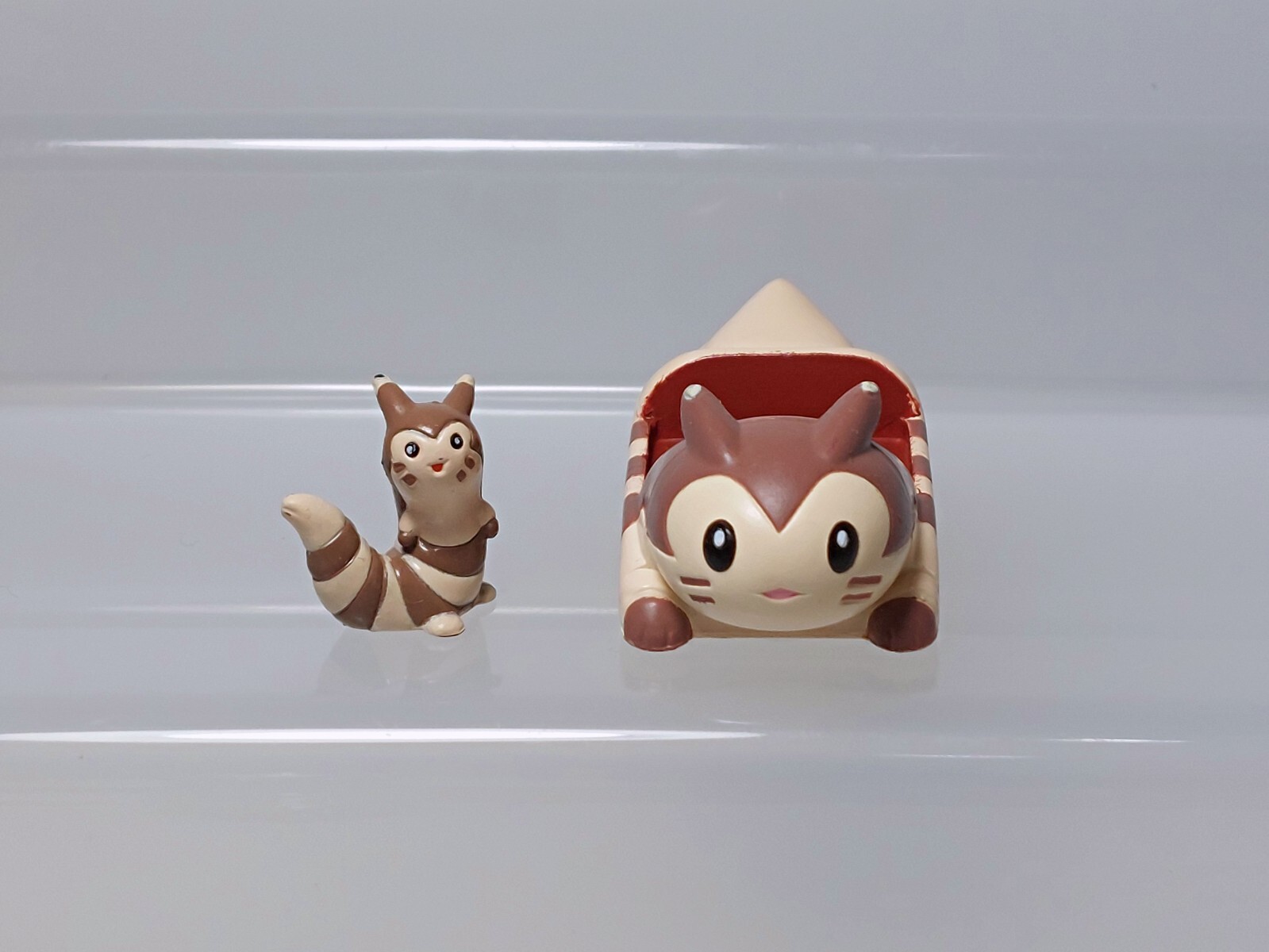Furret Roller Coaster Pokemon Figure Tomy Monster Collection & Mate 0.8-0.85in