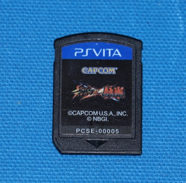 SONY PLAYSTATION VITA PSVITA STREET FIGHTER X TEKKEN GAME CARTRIDGE ONLY TESTED