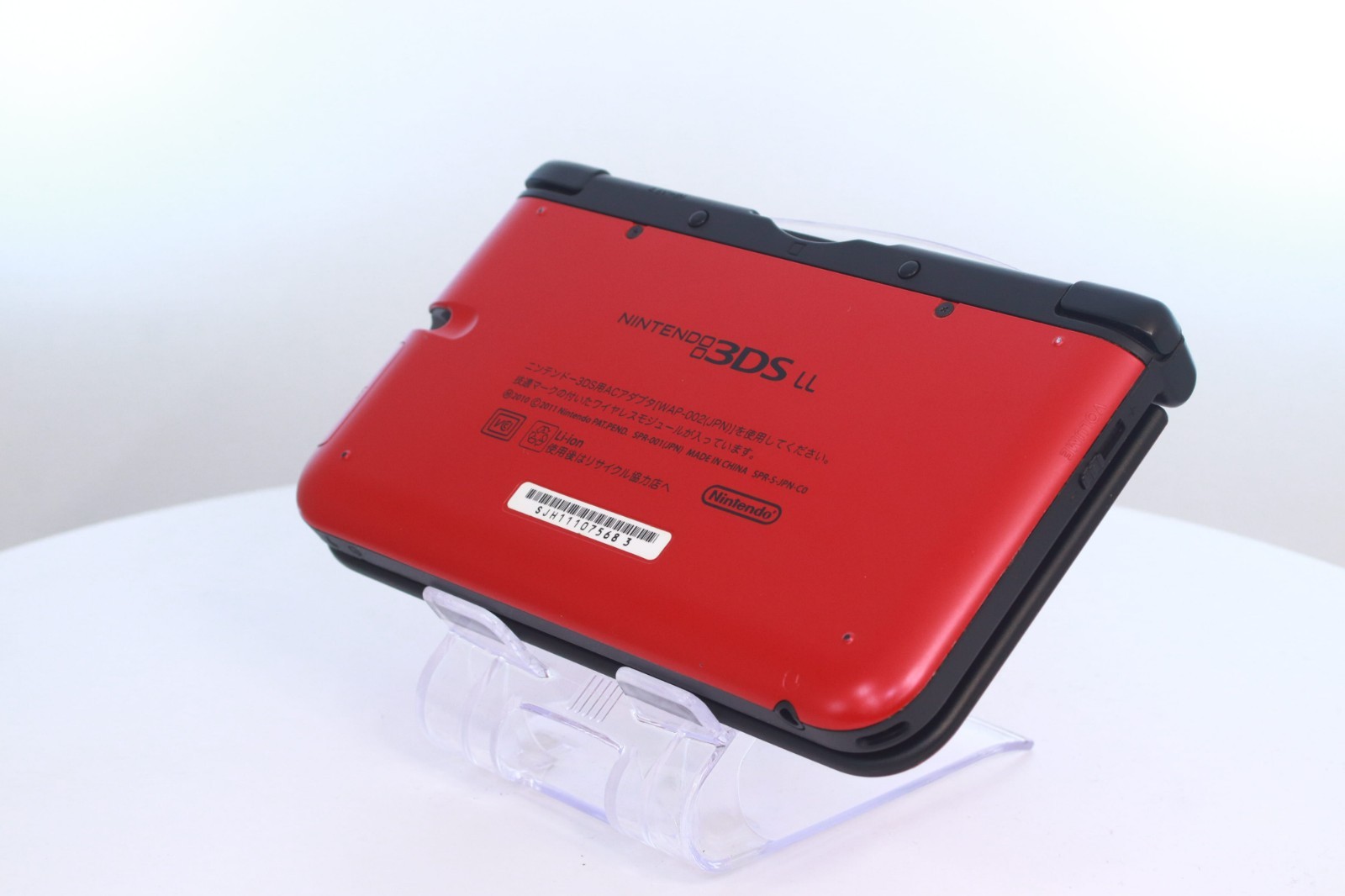 JP Game Nintendo 3DS LL XL Red Black [Rank :A] Region-locked
