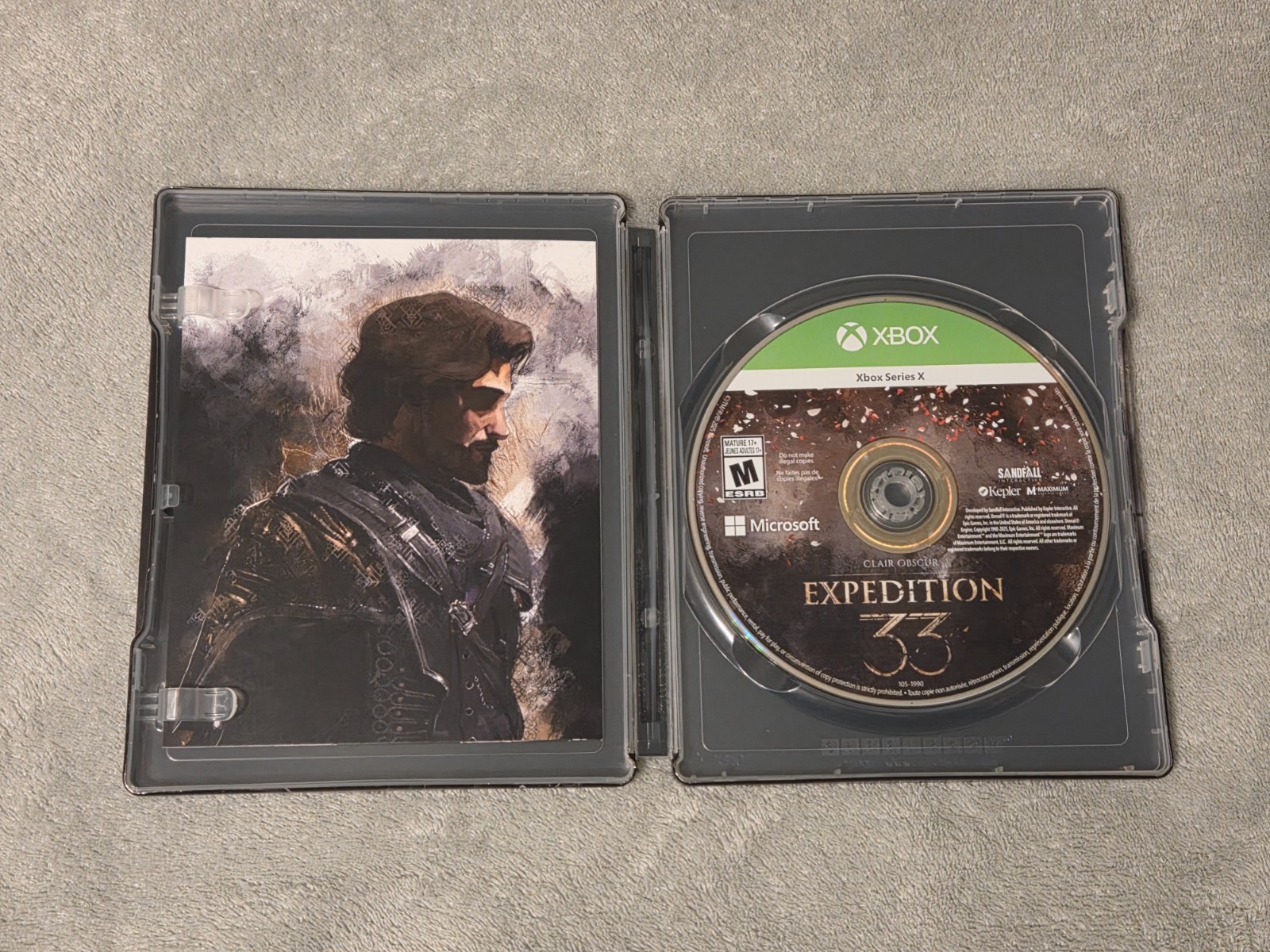 Clair Obscur: Expedition 33 Mirror Edition (Xbox Series X) Steelbook/Art Cards