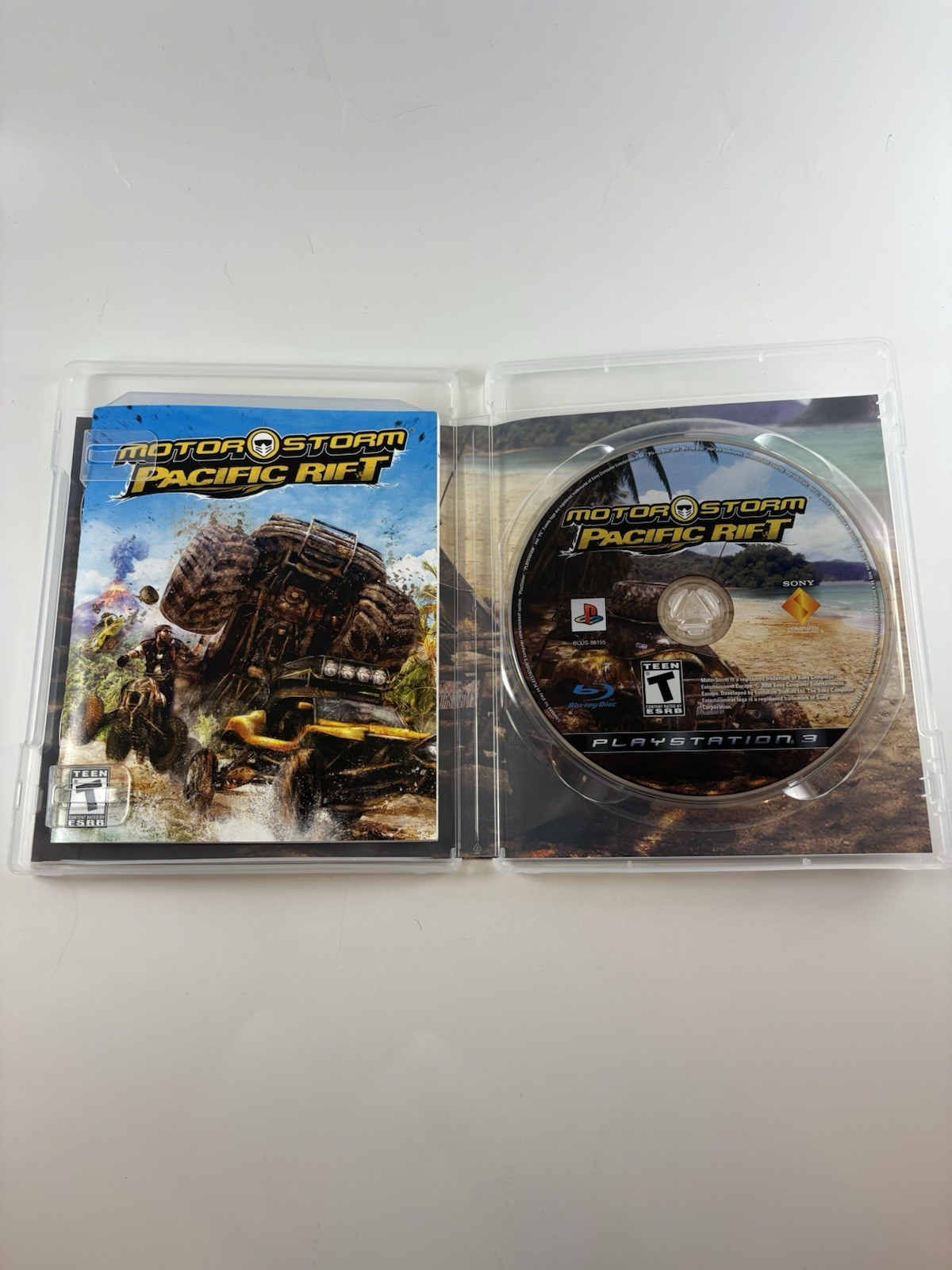 MotorStorm: Pacific Rift (Sony PlayStation 3, 2008) – CIB, Tested, 1Yr Warranty
