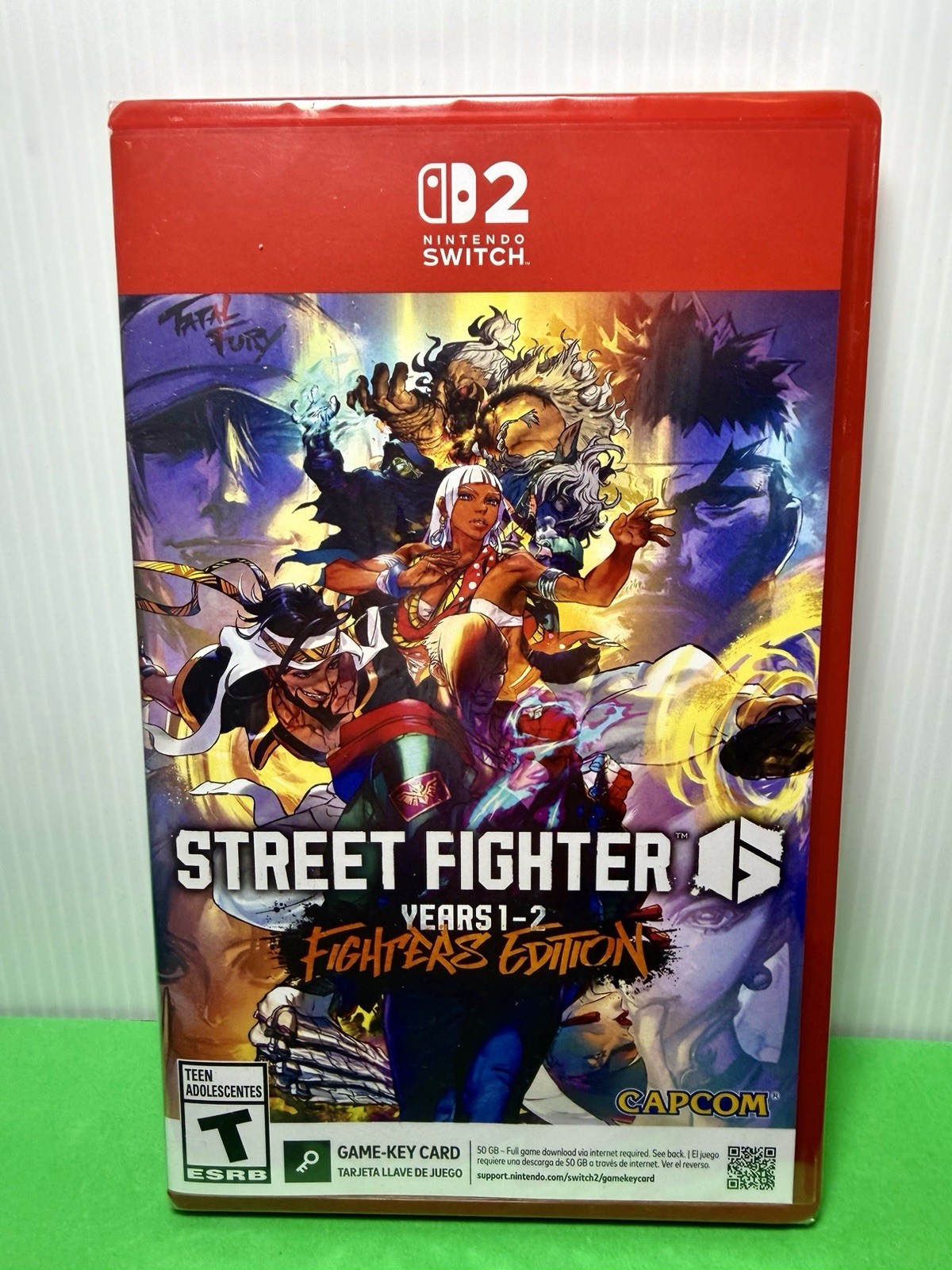 Street Fighter 6 Years 1-2 Fighters Edition (Nintendo Switch 2 GKC, 2025) SEALED