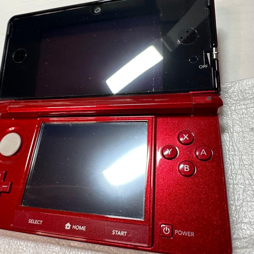 Nintendo 3DS Flare Red 6176 From Japan