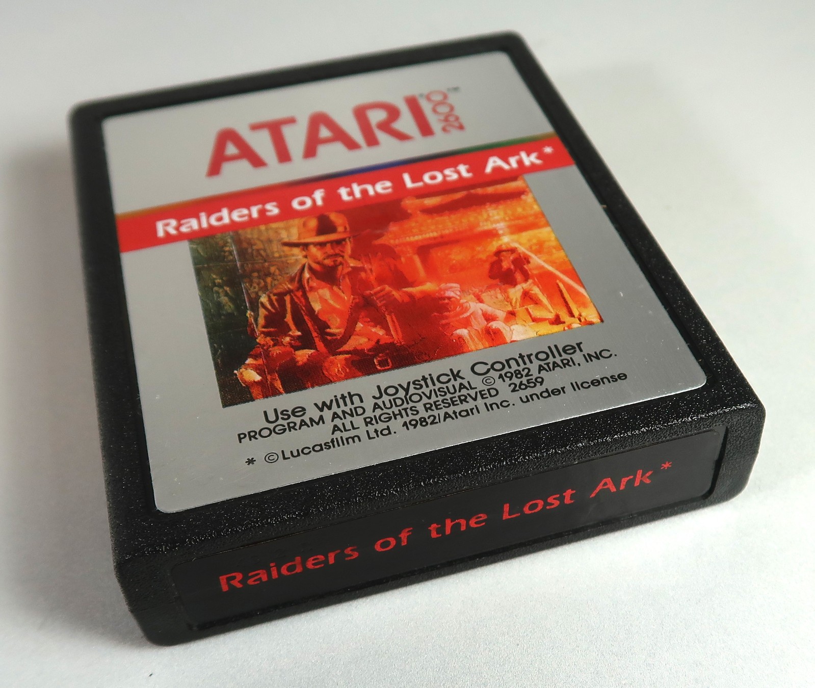 Atari 2600: Raiders of the Lost Ark Cartridge – Tested & WORKS