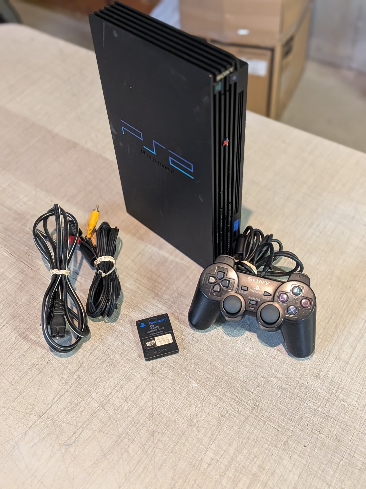 Playstation 2 PS2 Fat Console Bundle Complete Video Game System 1 YEAR WARRANTY!
