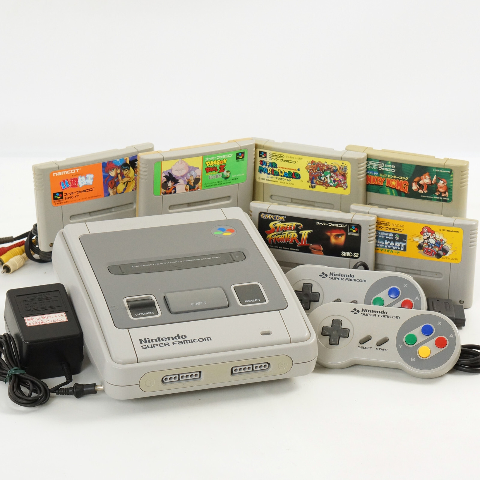 Super Famicom Console FREE Shipping SHVC-001 Nintendo Tested System wz Games 383