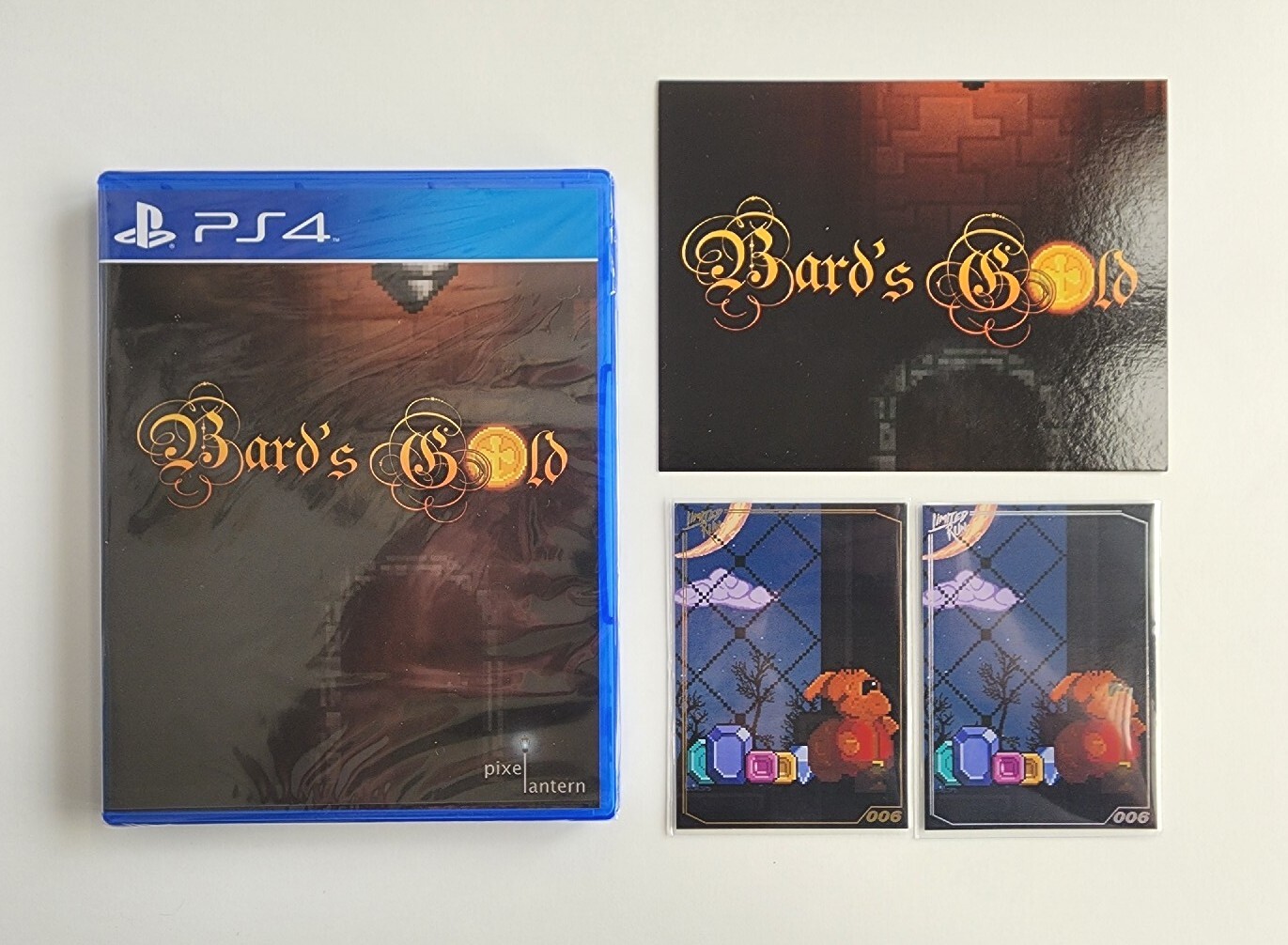 Bard’s Gold – LRG #064 (PlayStation 4, PS4) w/ GOLD VARIANT TRADING CARD # 006