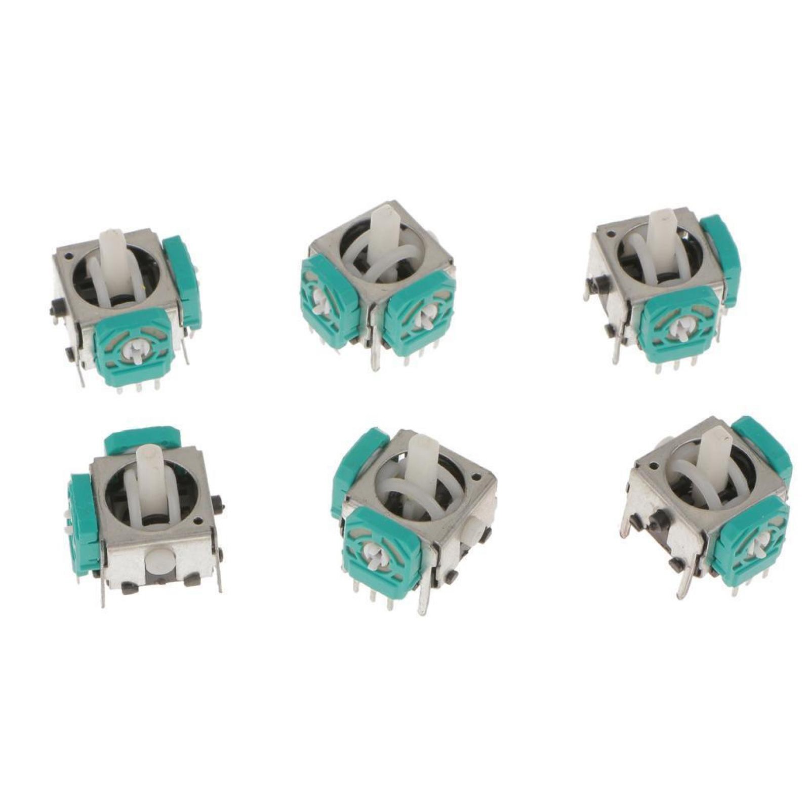 6 Pack Analog Joystick Switch Replacement For Nintendo Game Cube Controller E