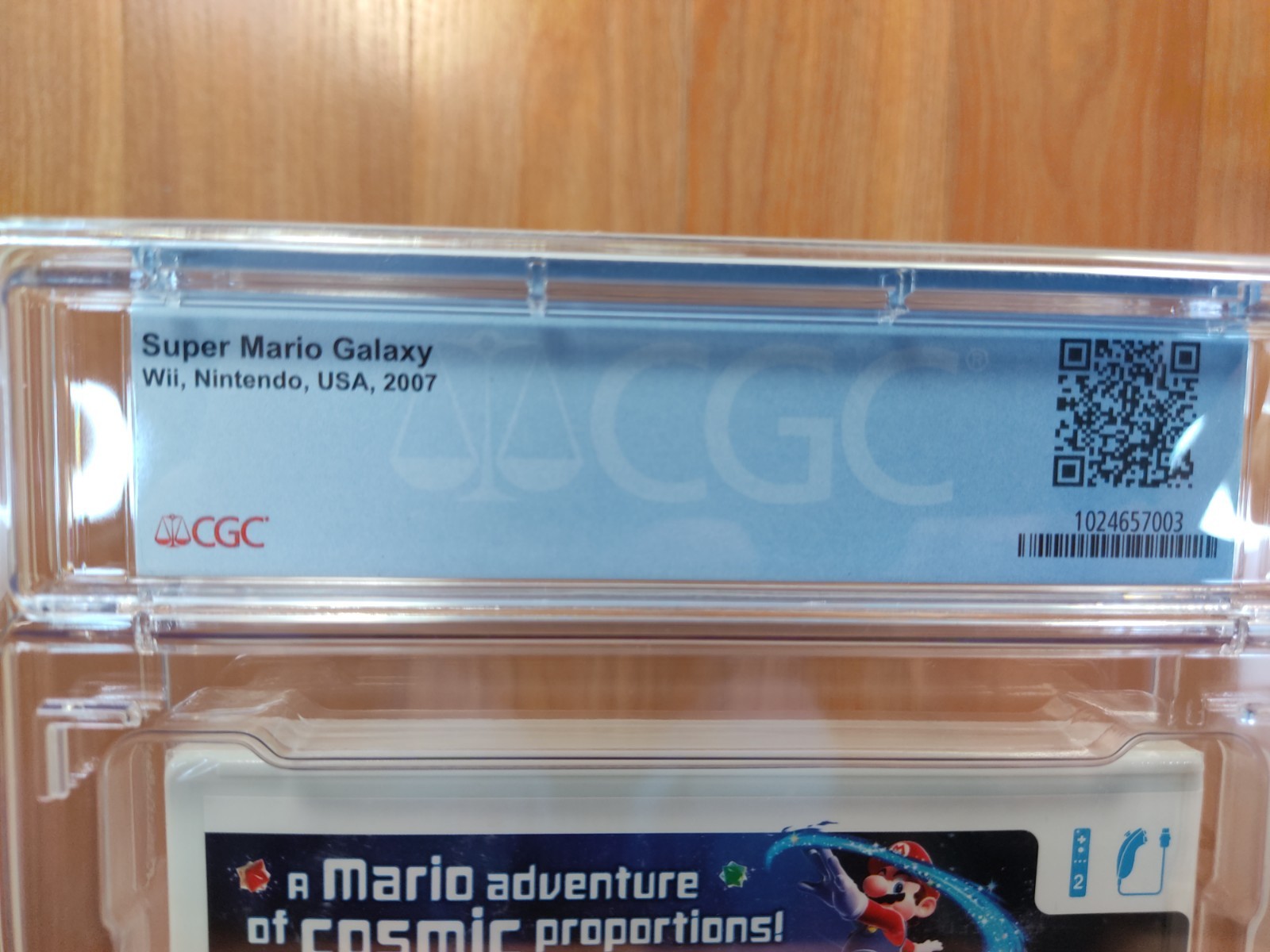 CGC 10 A++ GEM MINTY factory sealed Super Mario Galaxy 1st Print Wii Not vga psa