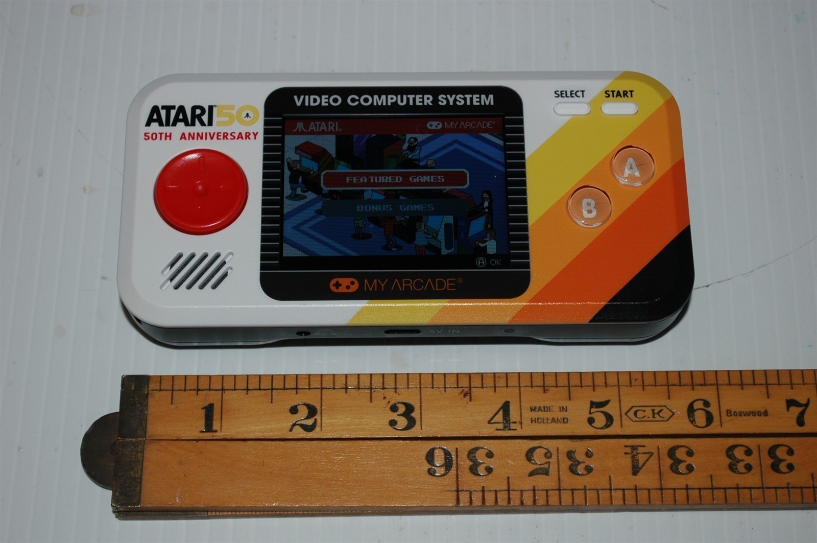 ATARI50 ATARI 50 ANNIVERSARY VIDEO COMPUTER SYSTEM MY ARCADE POCKET SYSTEM
