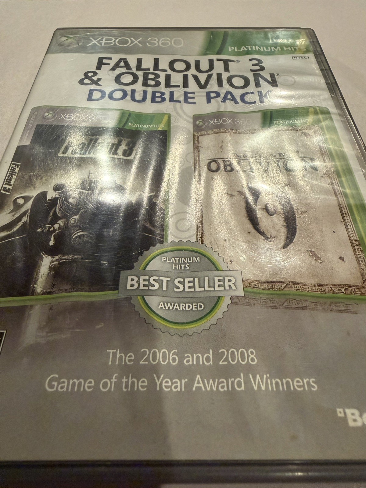 Fallout 3 & Oblivion Double Pack; CIB (Microsoft Xbox 360, 2012)