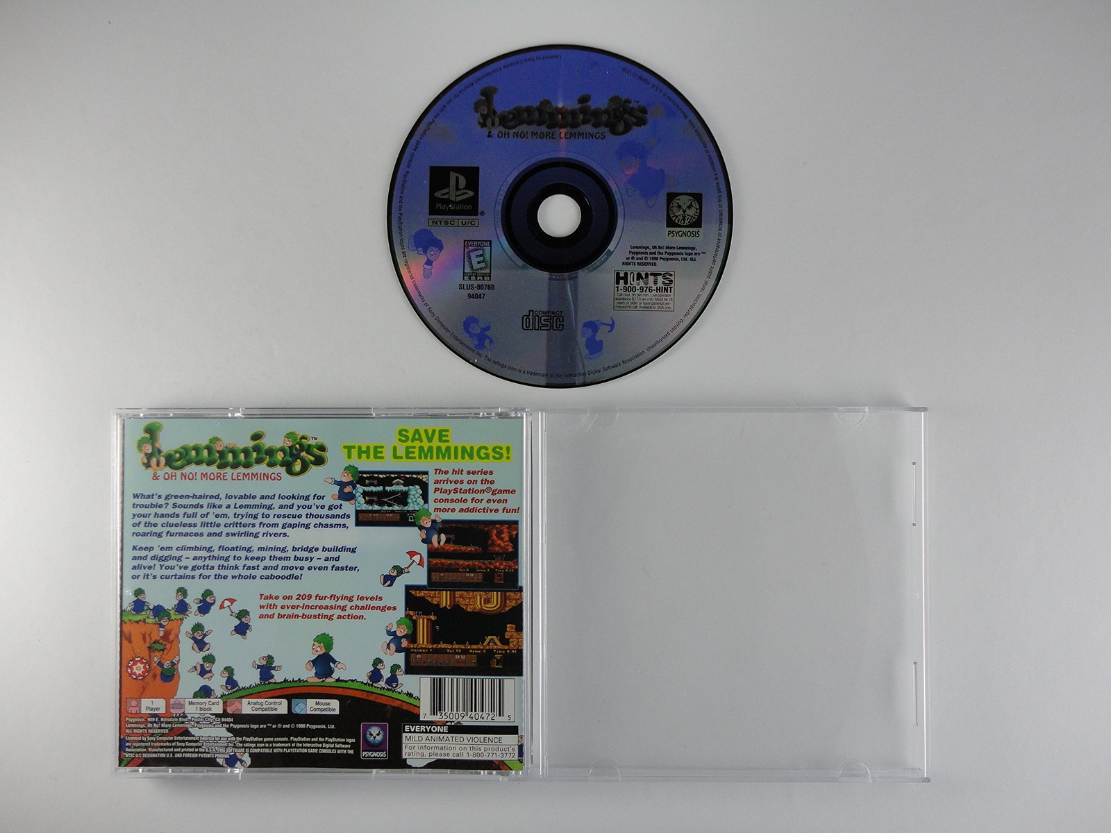 Lemmings, Oh No More Lemmings