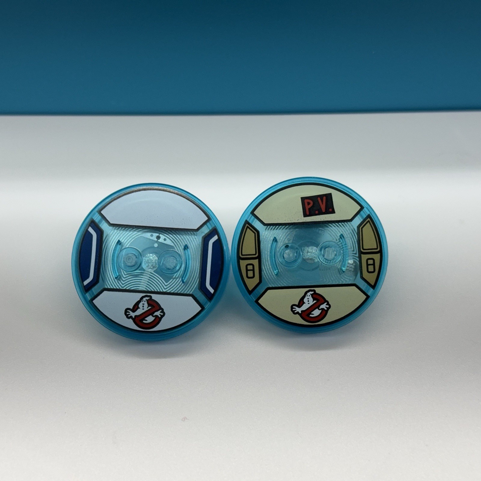 LEGO Dimensions Stay Puft + Venkman Ghostbusters Tag Disc Base Stand 71233 71228