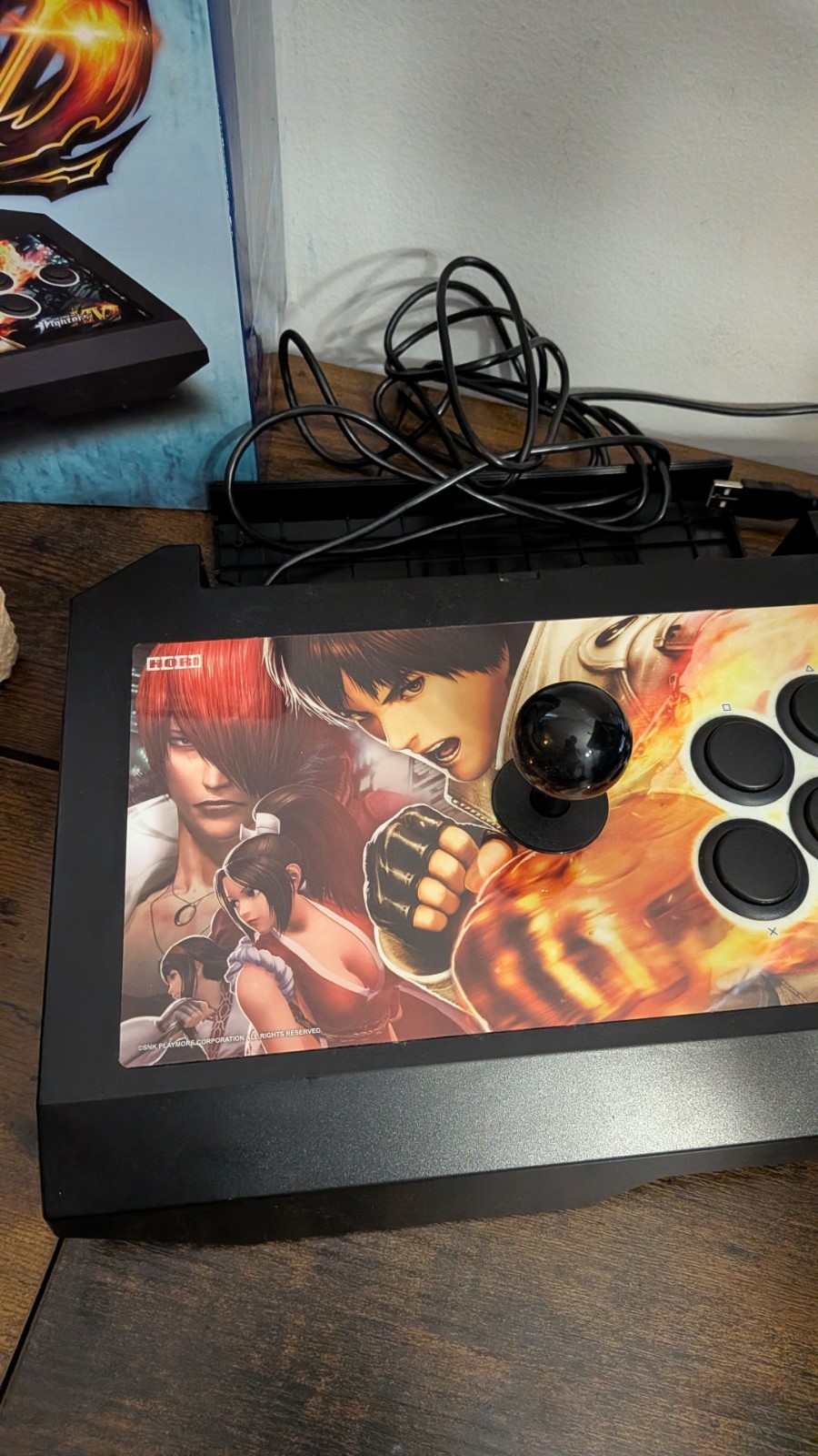 Hori THE KING OF FIGHTERS XIV Fight Stick PS4/3/PC Controller RARE KOF