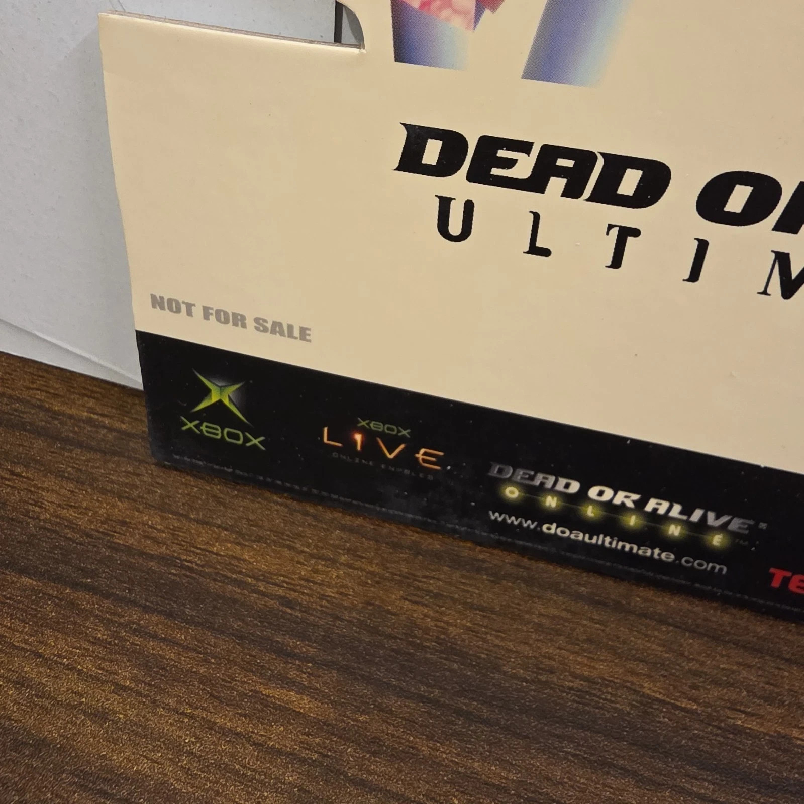 Dead Or Alive Ultimate Xbox Live Original Counter Standee Girls 8x Complete set