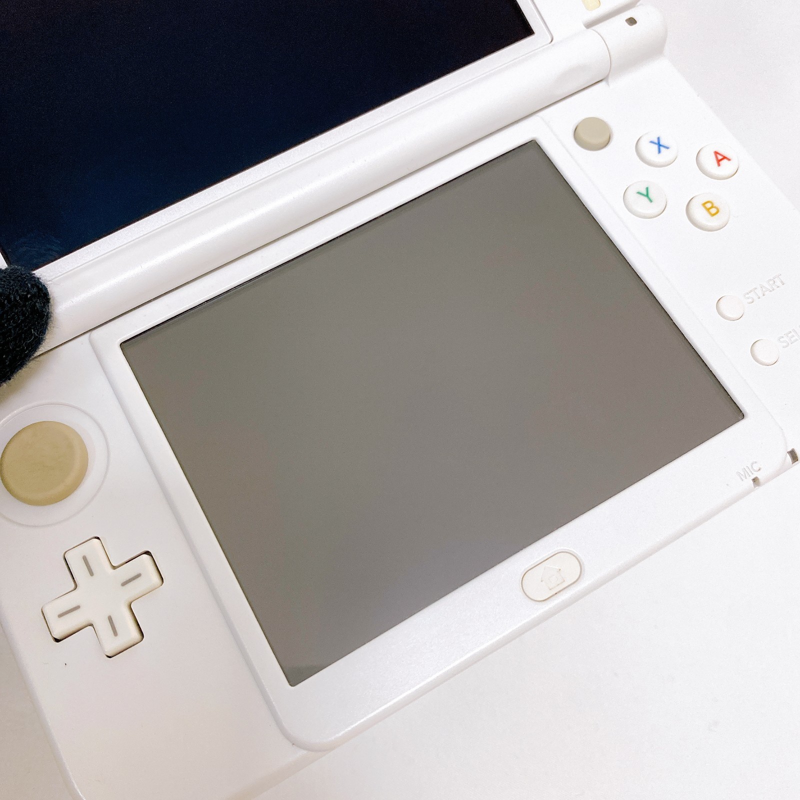 【Dual IPS】New Nintendo 3DS XL LL Pearl White Console Japan Tested Working Rank S