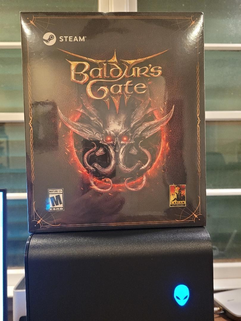 Baldur’s Gate 3 – Deluxe Edition – 2024 PC Steam Larian Collector New-Unopened!