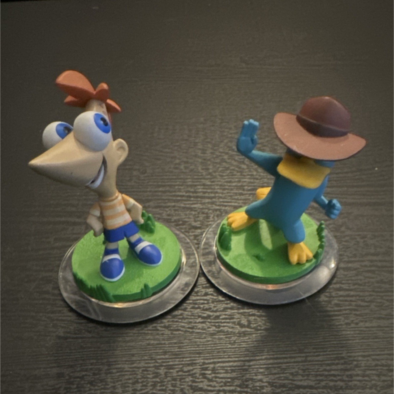 Disney Infinity Character Figure Pack Lot Phineas Agent P