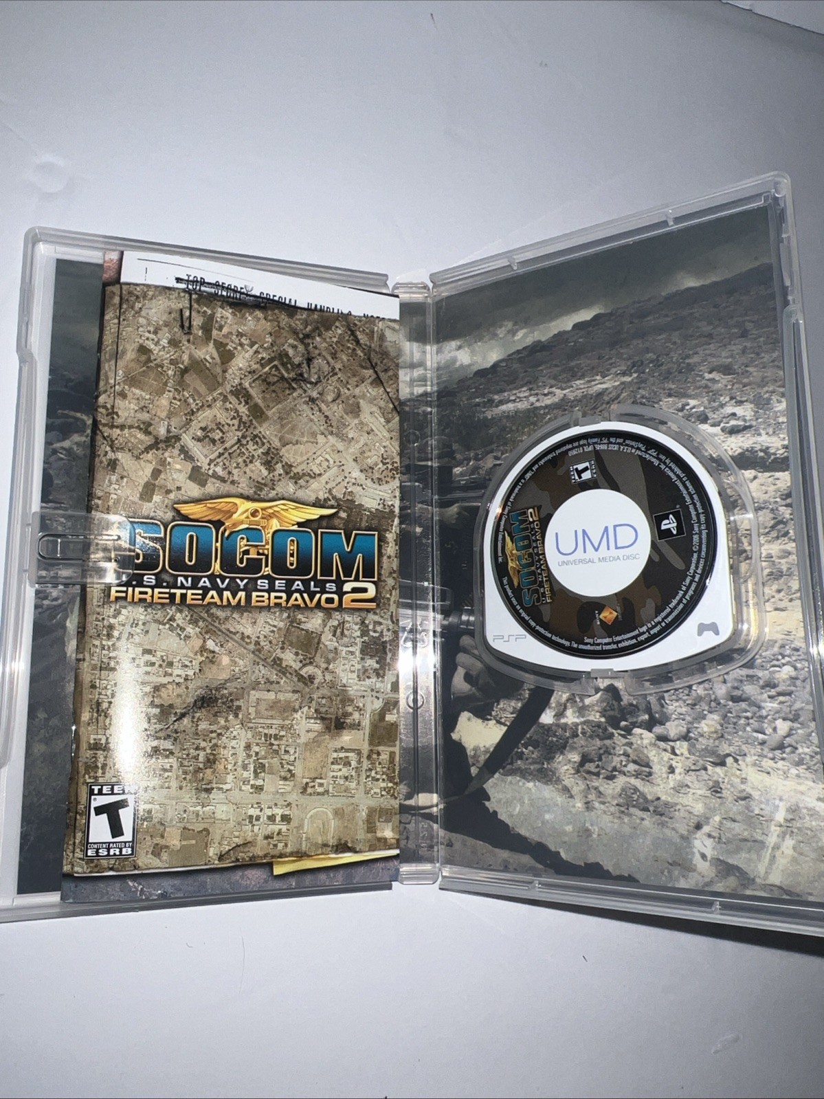 SOCOM U.S. Navy Seals: Fireteam Bravo 2 (Sony PSP, 2006) *CIB*