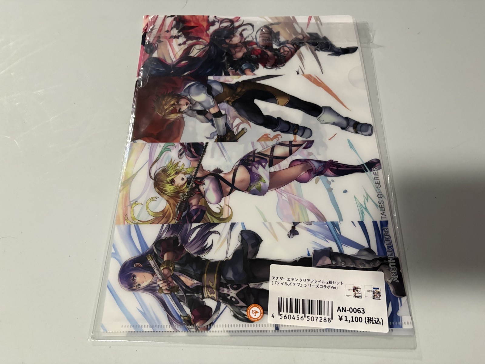 Another Eden Cat Beyond Time Space X Tales of Chronographia Series folder set