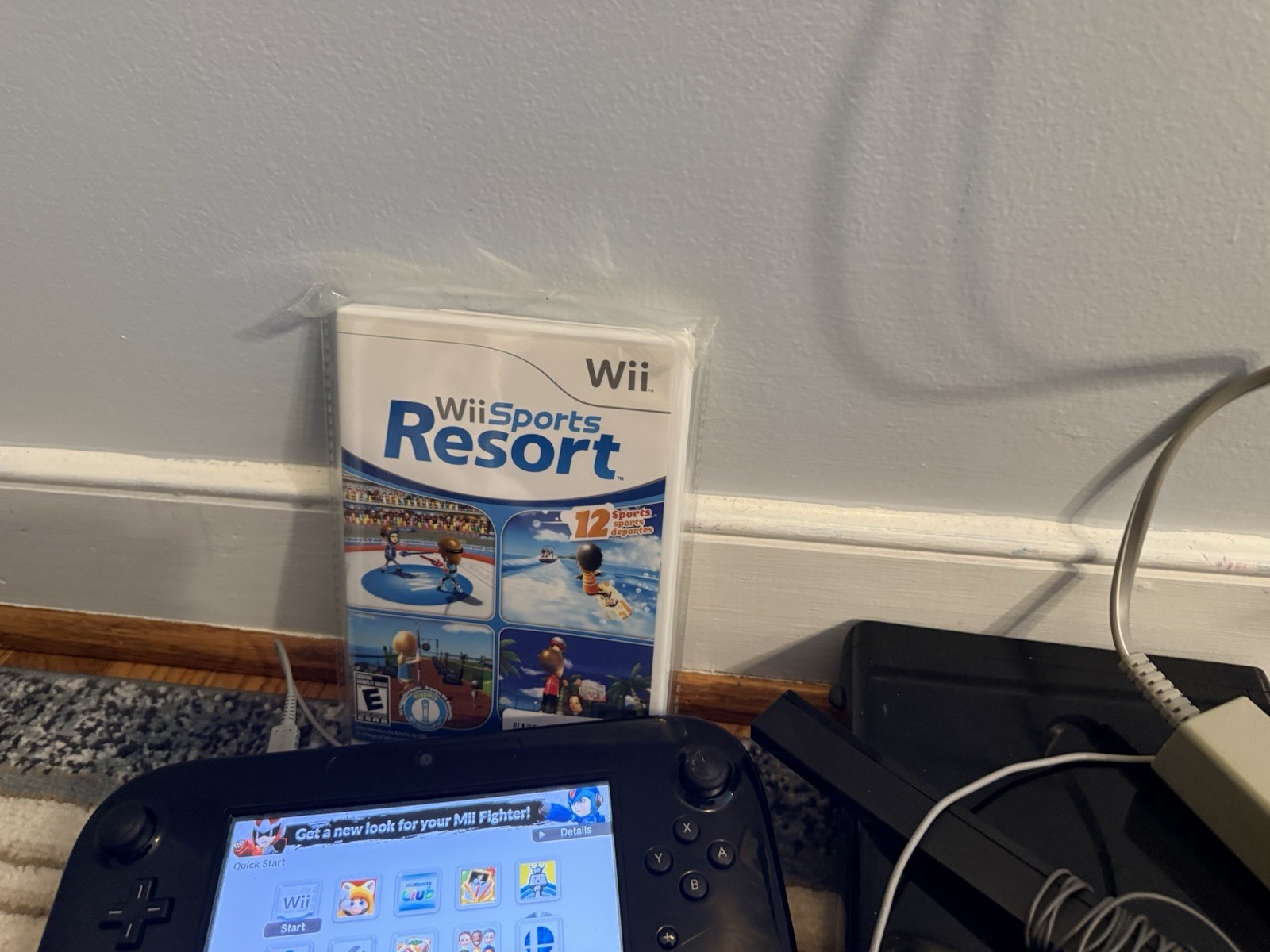 Nintendo Wii U Bundle w/ GamePad, Controllers & Wii Sports Resort