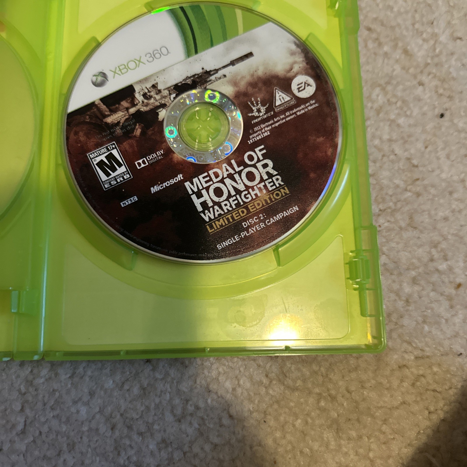 Medal of Honor War Fighter – Microsoft Xbox 360 CIB Tested