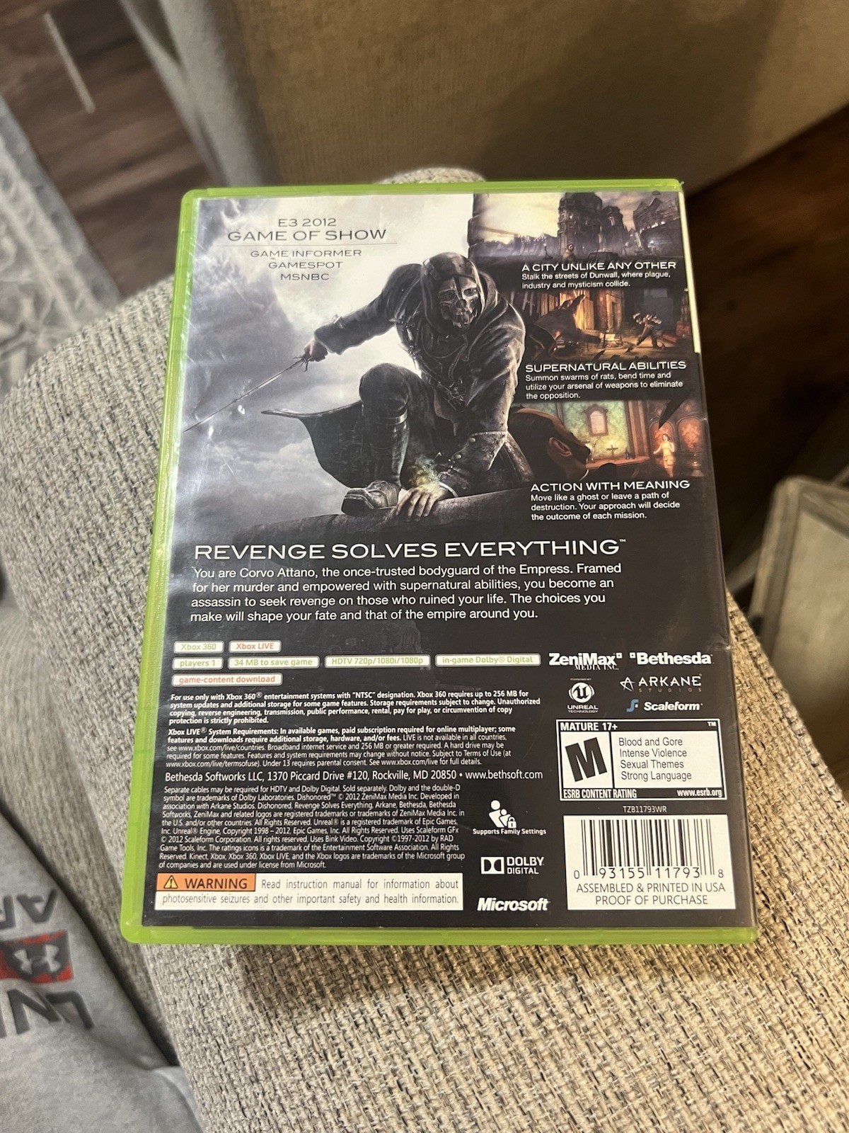 Dishonored – Microsoft Xbox 360