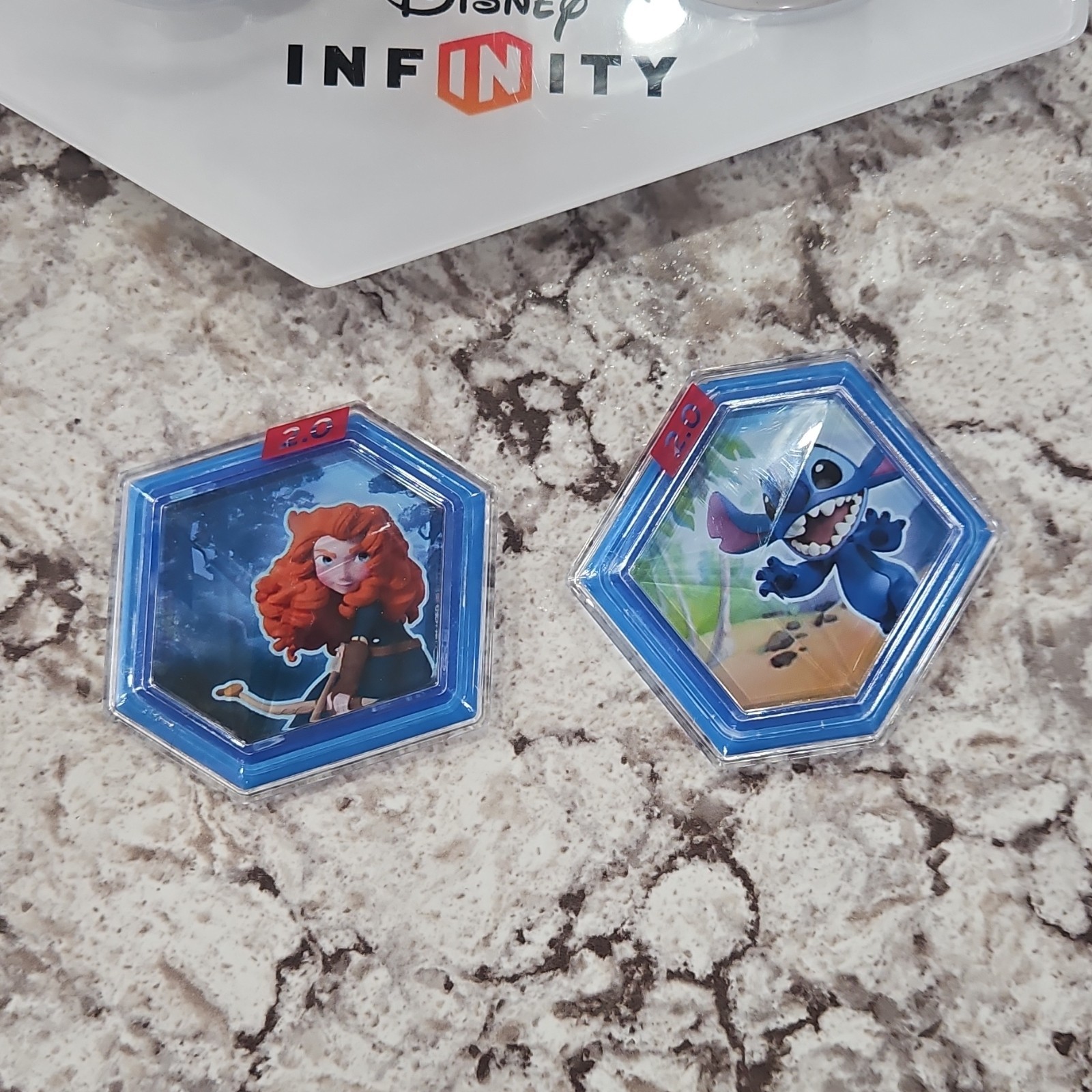 Disney Infinity Merida & Stitch Character Figure Pack with Power Discs