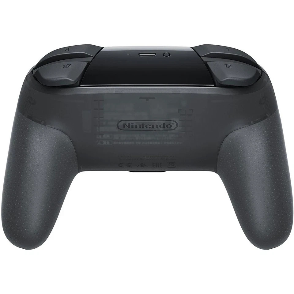 Switch Pro Controller Nintendo Wireless Black Edition NFC Game Gamepad US