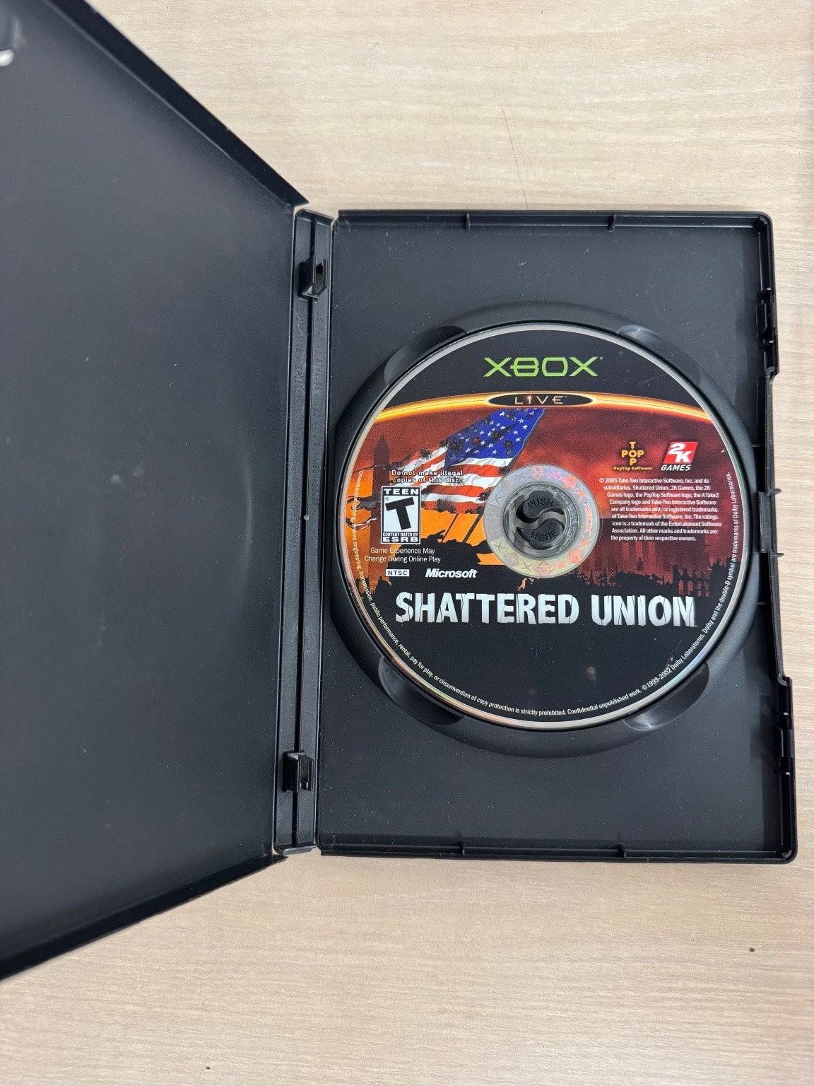 Shattered Union Xbox Video Game Strategy RPG Xbox Live Multiplayer