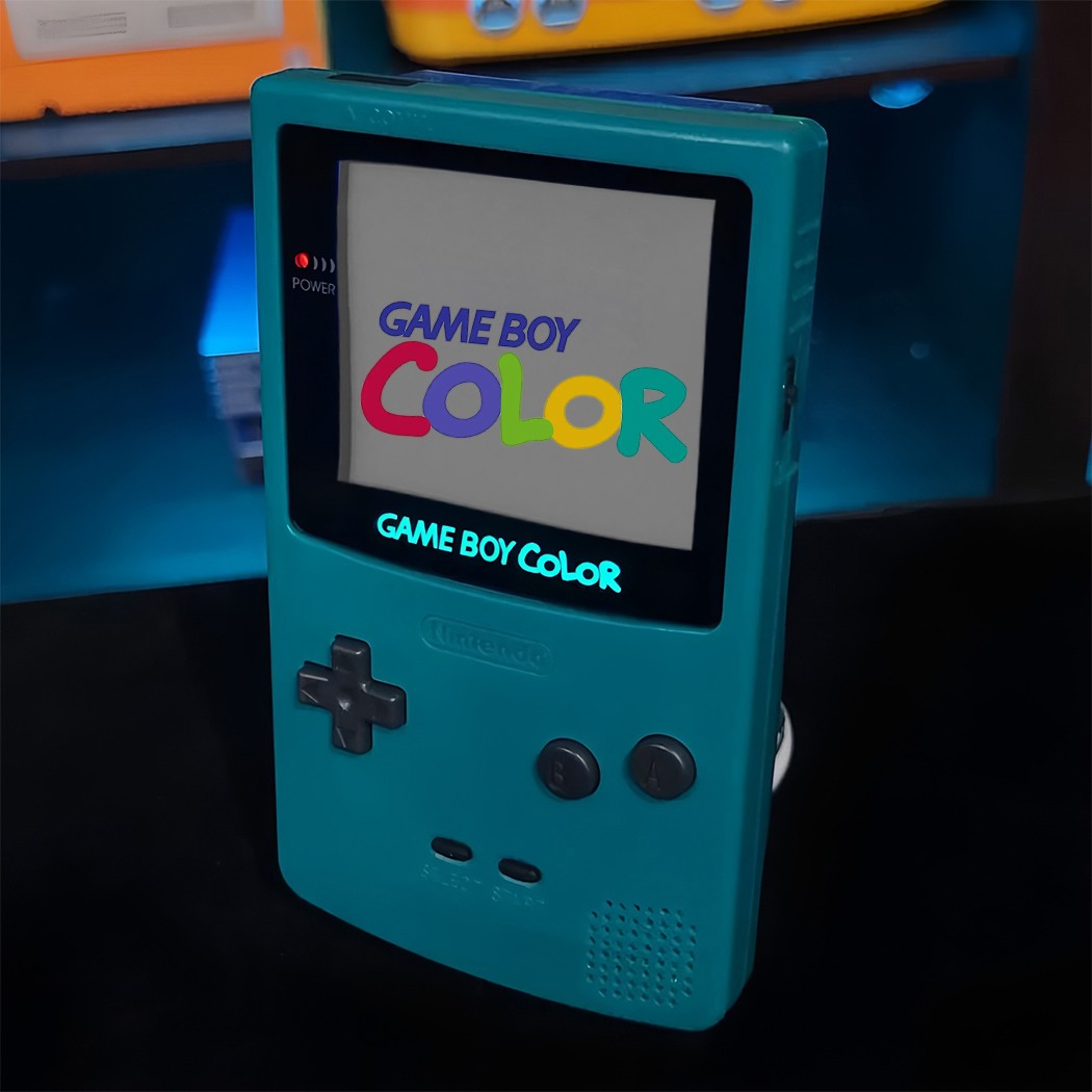 Nintendo Game Boy Color Console Handheld System Cleaned Tested New Case Reneweds