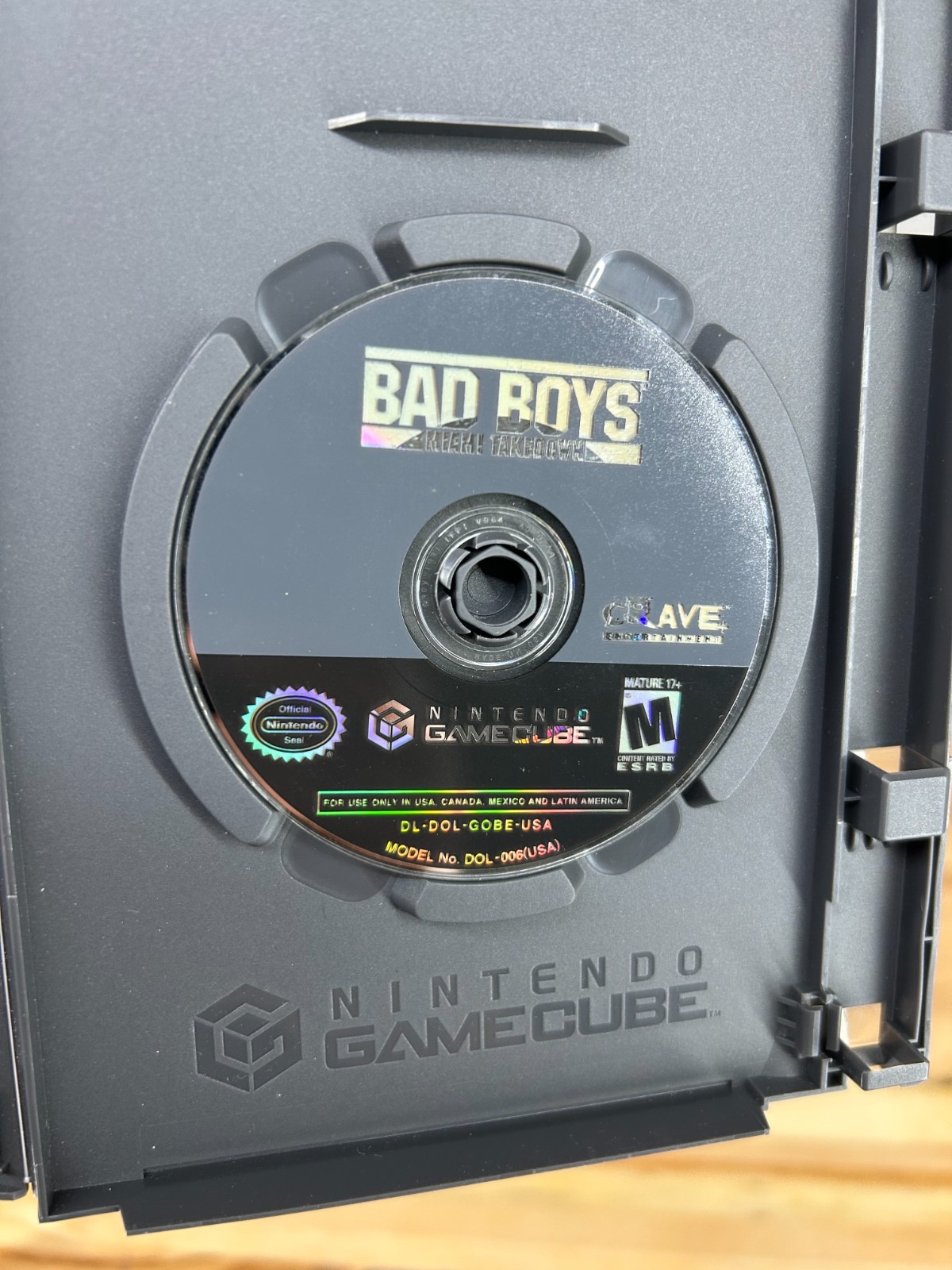 Bad Boys: Miami Takedown (Nintendo GameCube, 2004) Working Manual Included