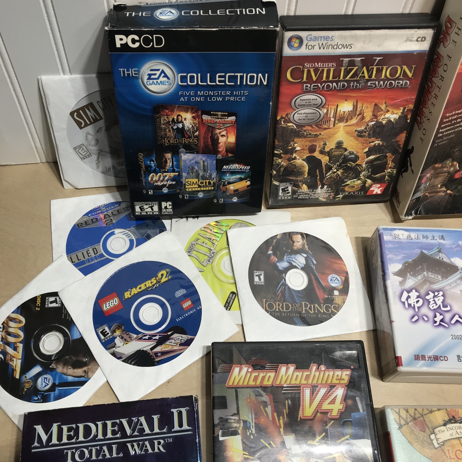Lot Of PC Games Excellent Condition Vintage Windows 95 CD Rome