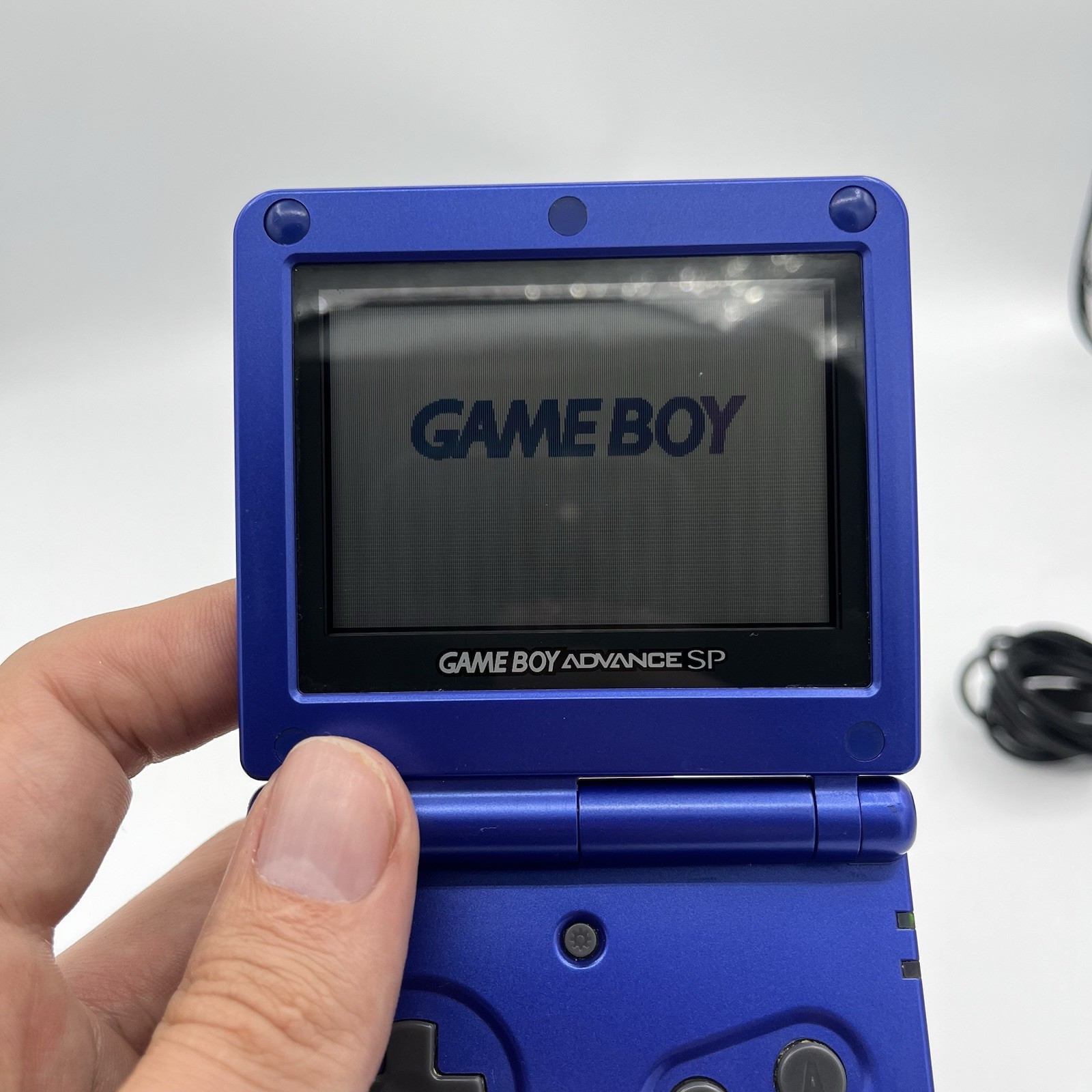 Nintendo Gameboy Advance SP AGS-001 – Cobalt Blue – Tested & Works