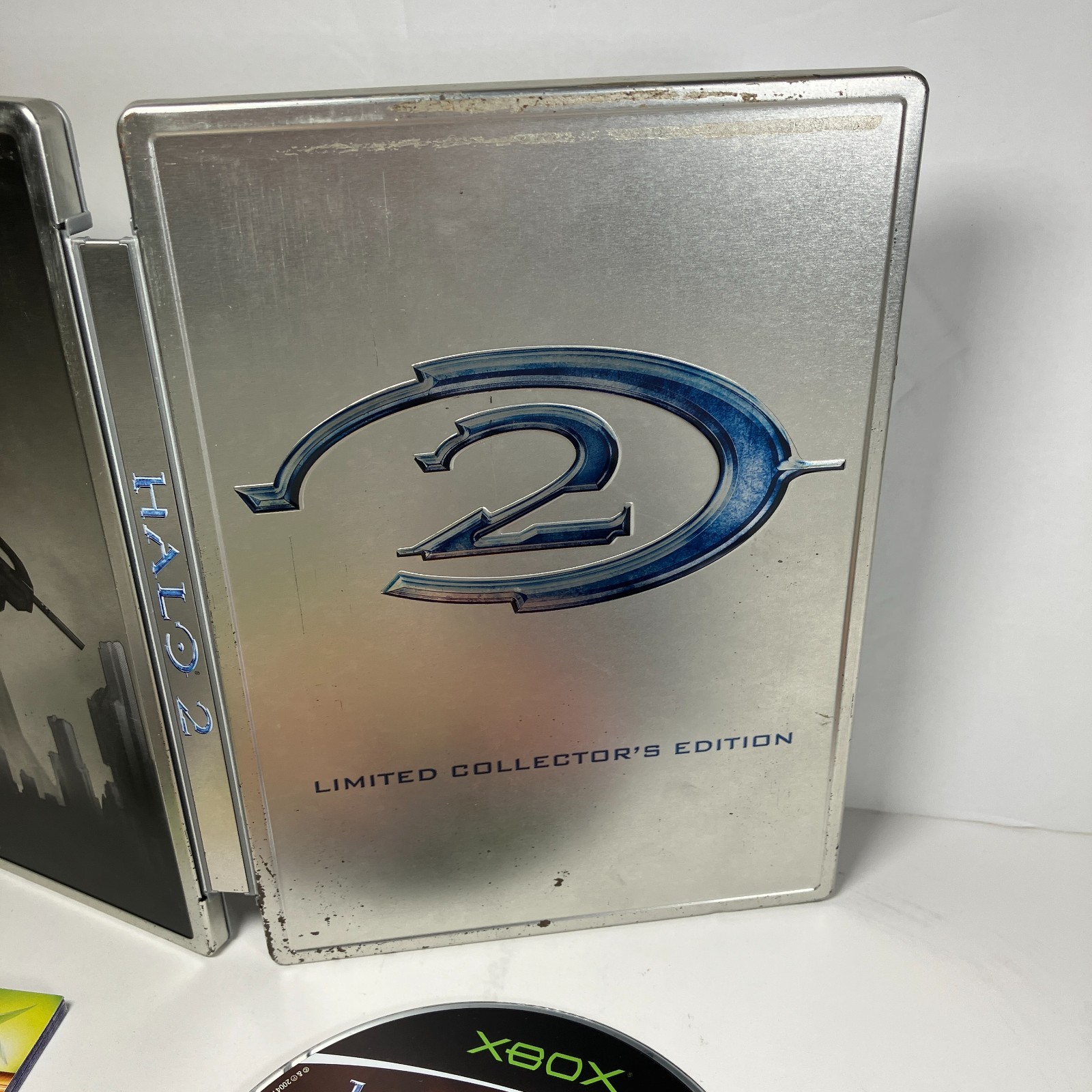 Halo 2: Limited Collector’s Edition Xbox Disc + Steelbook Case + Inserts