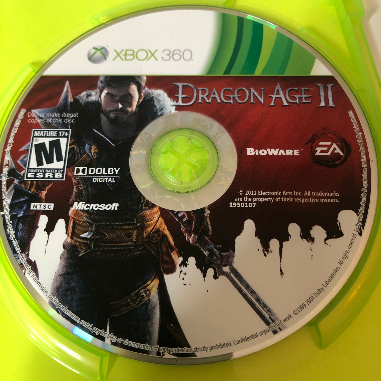 Dragon Age 2 – Xbox 360 – Mint Disc