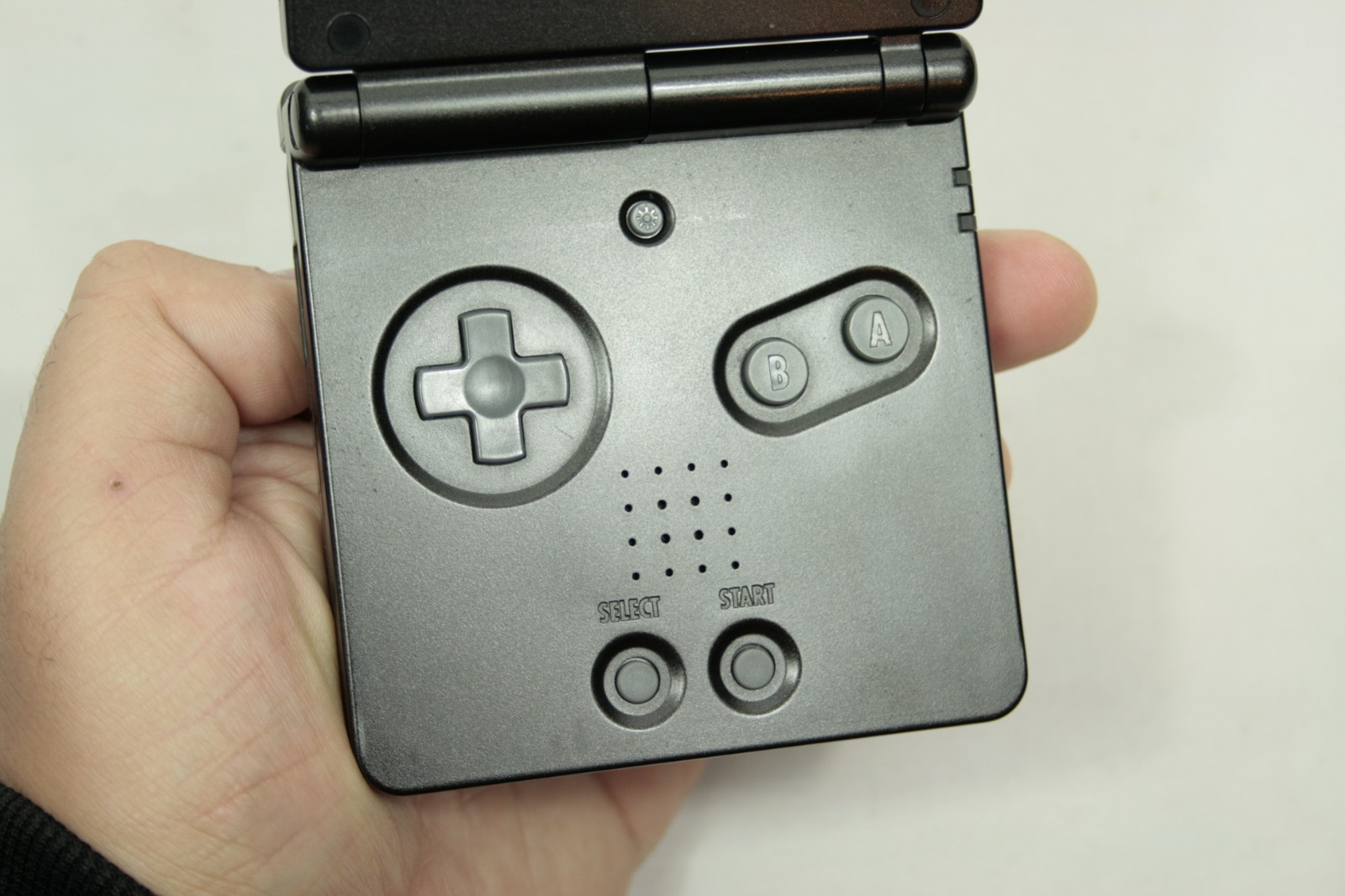 Nintendo Game Boy Advance SP AGS 001 Onyx Black GBA Console Tested SHIPS FAST B