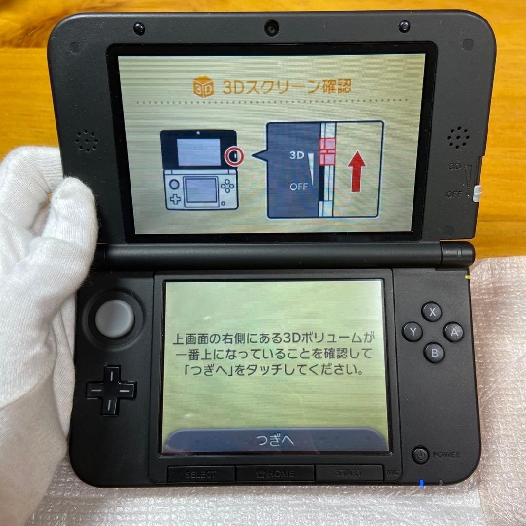 Nintendo 3DSLL Console, Red x Black 5838 From Japan