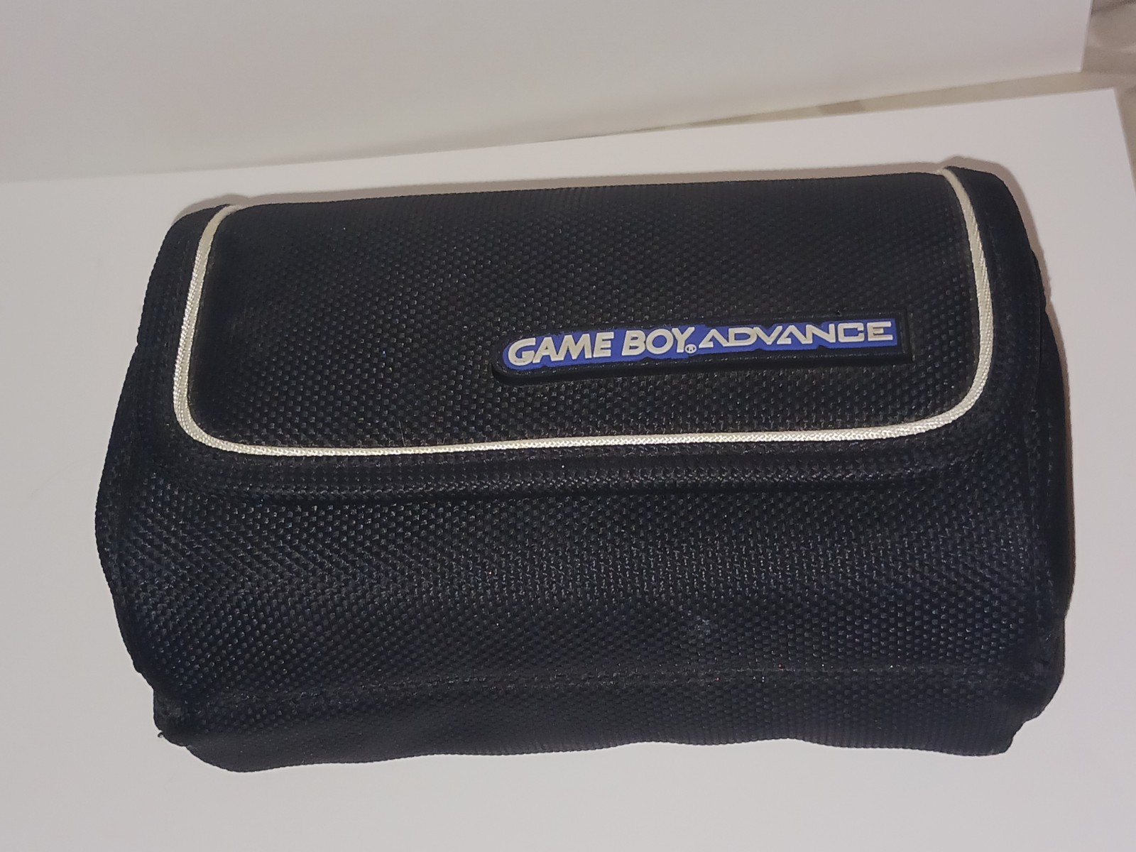 Game Boy Advance Carrying Case Black Padded Travel Bag Console Games Pouch GBA