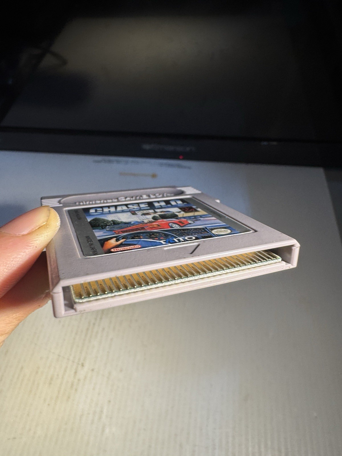 Chase HQ Nintendo GameBoy Game Cleaned & Tested