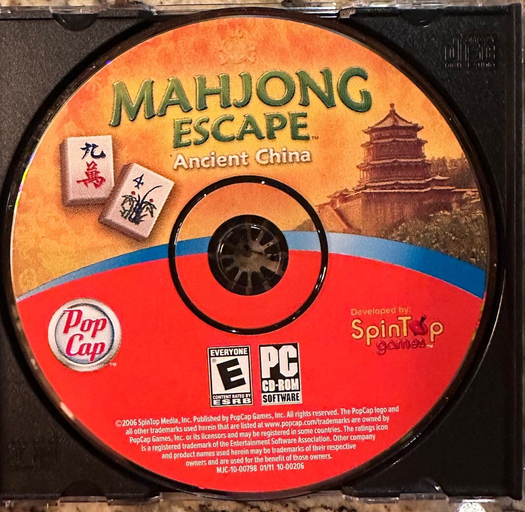 Mahjong Escape: Ancient China (PC, 2011)