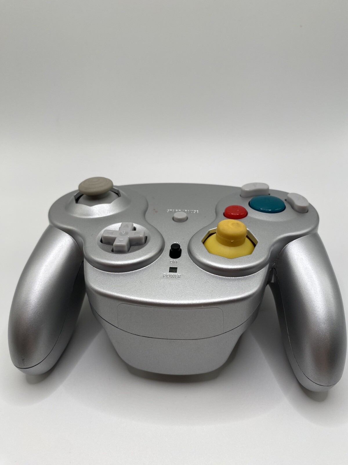Nintendo Gamecube Wavebird Wireless Controller – Platinum – Controller Only