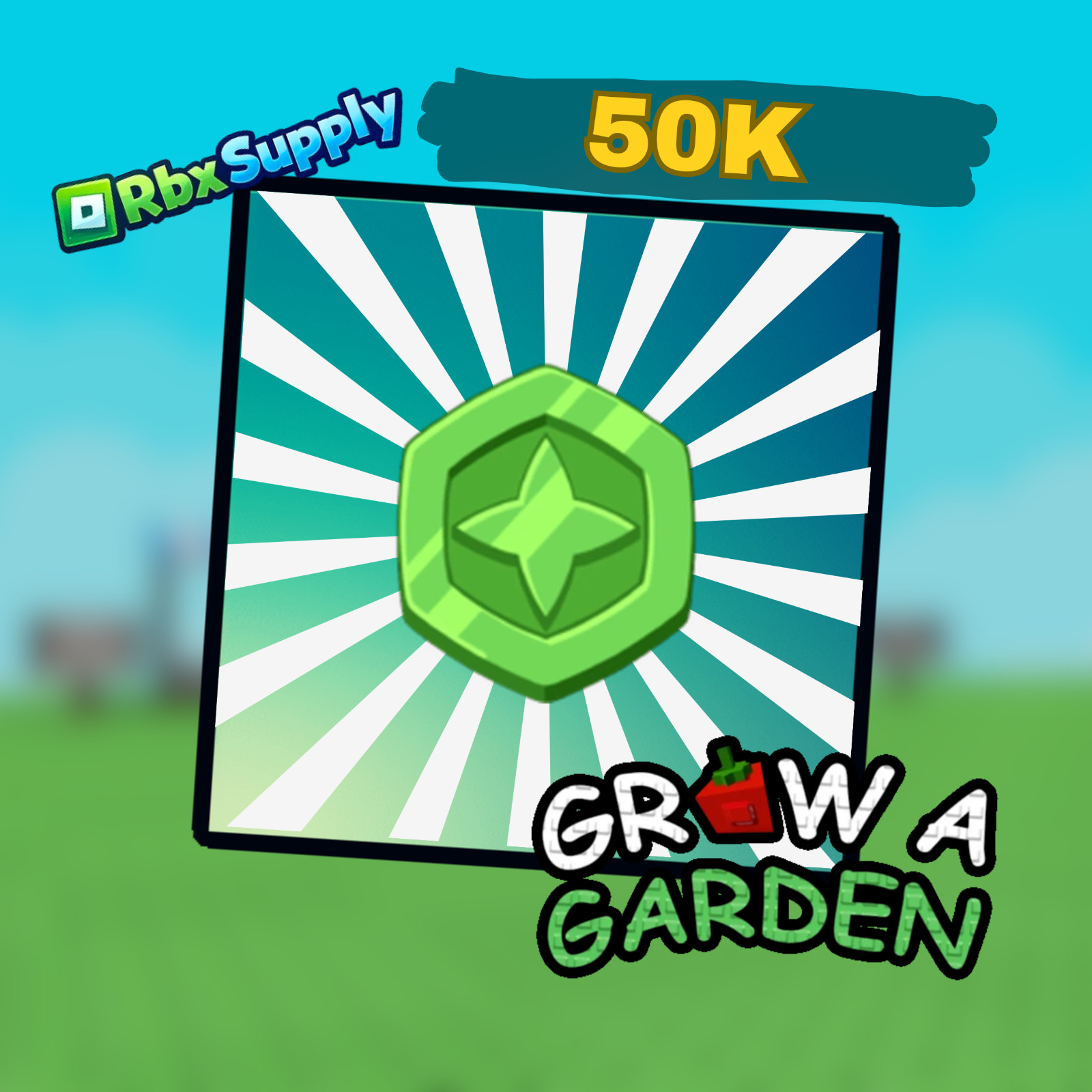 Roblox Grow A Garden | Trade Token 1K-100K
