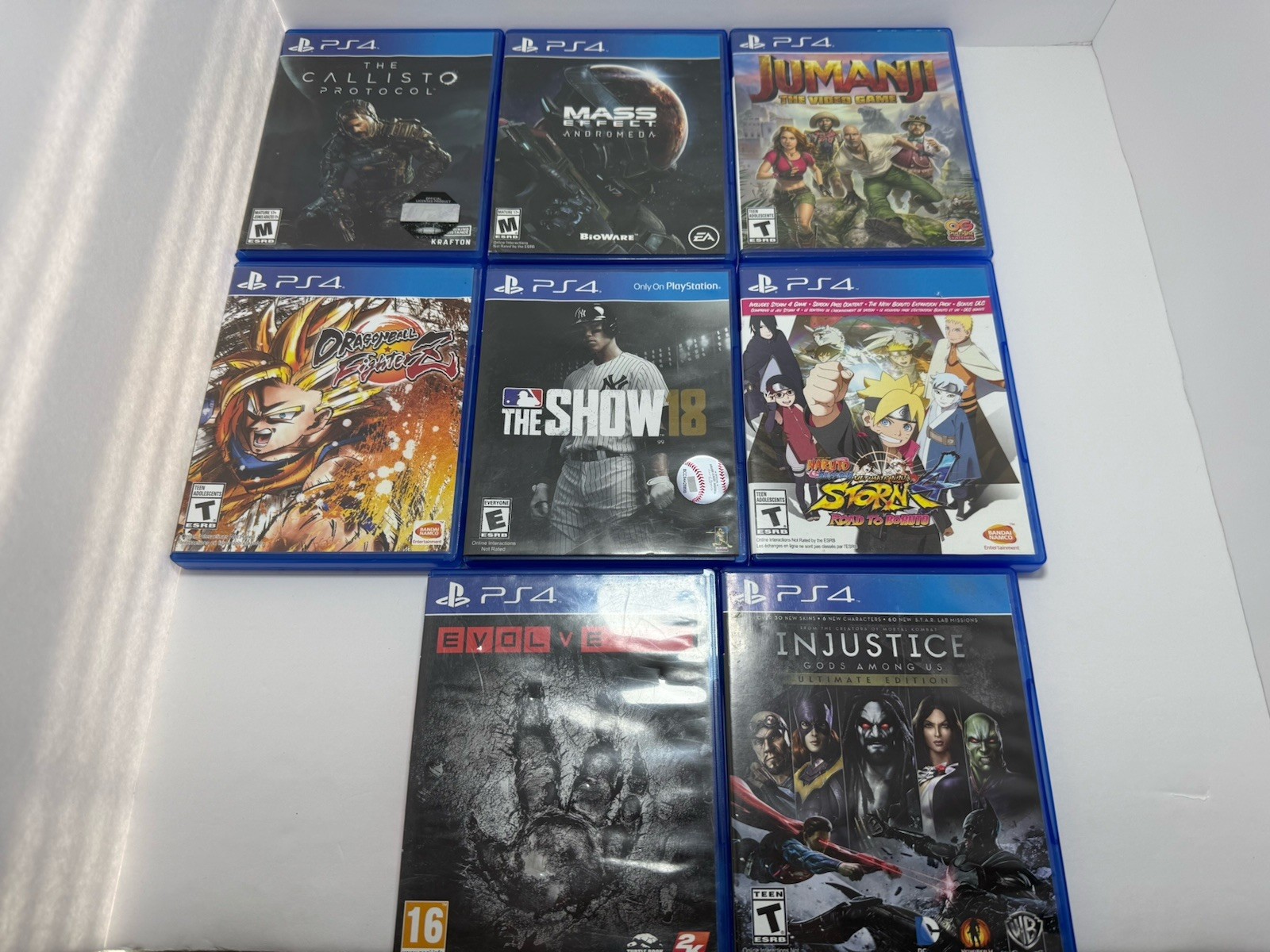 Sony PlayStation 4 PS4 500 GB Console (11.00) w/ 8 Games & Camera, Tested!