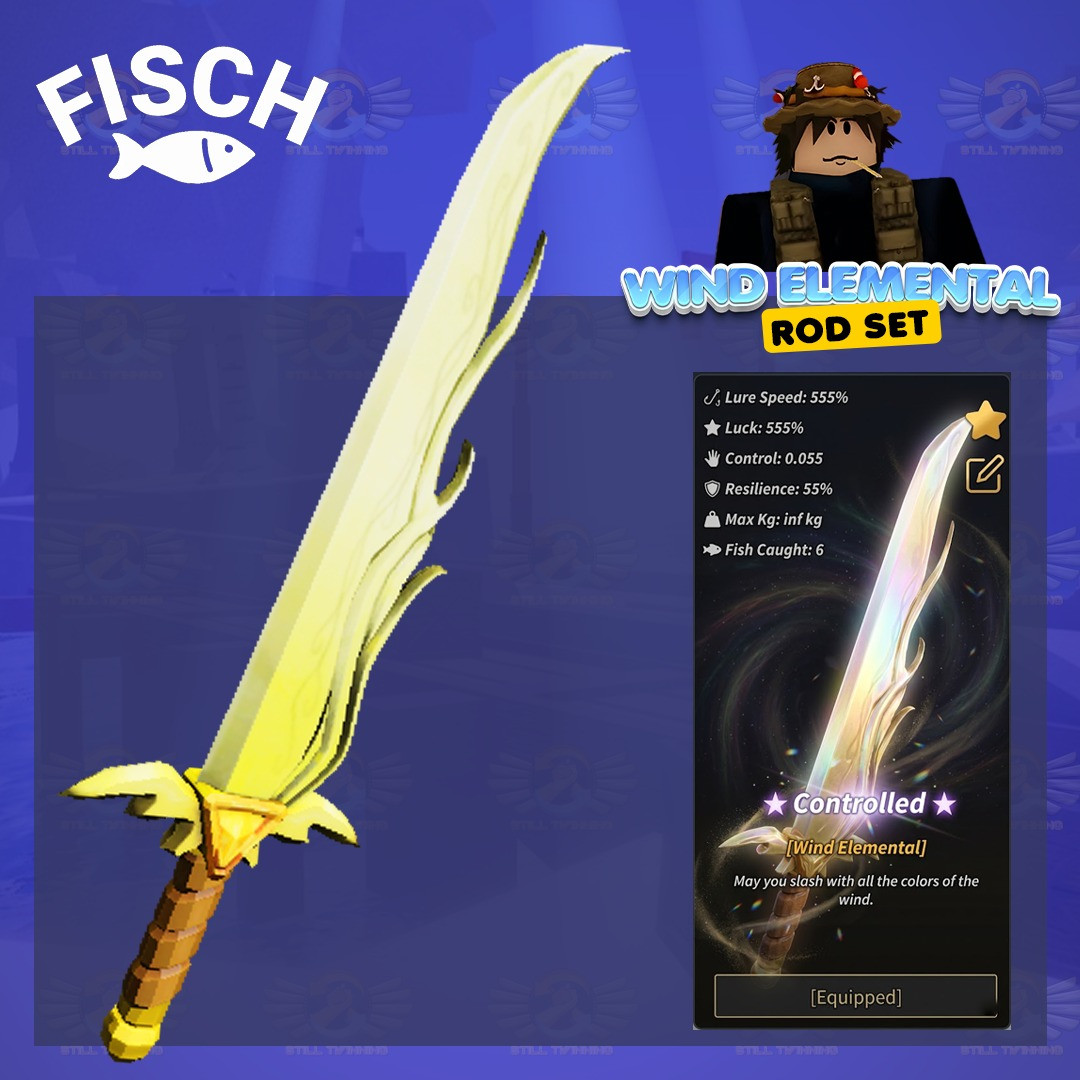 Cheapest Full Wind Elemental Rod Set – Fisch
