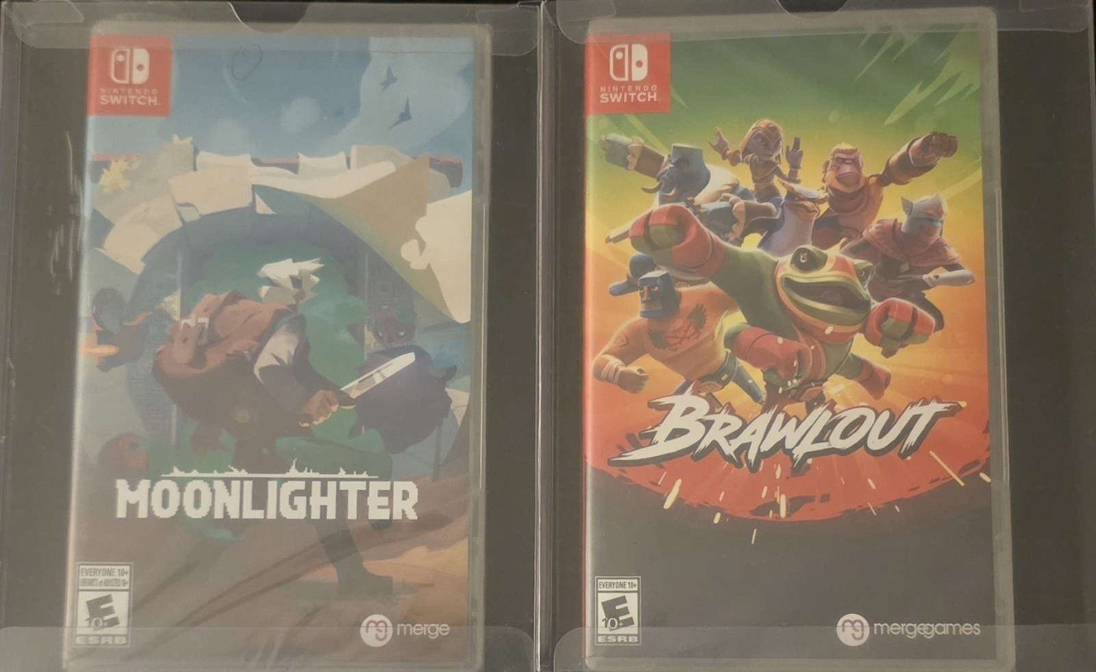 Moonlighter Switch + Brawlout Nintendo Switch New Sealed
